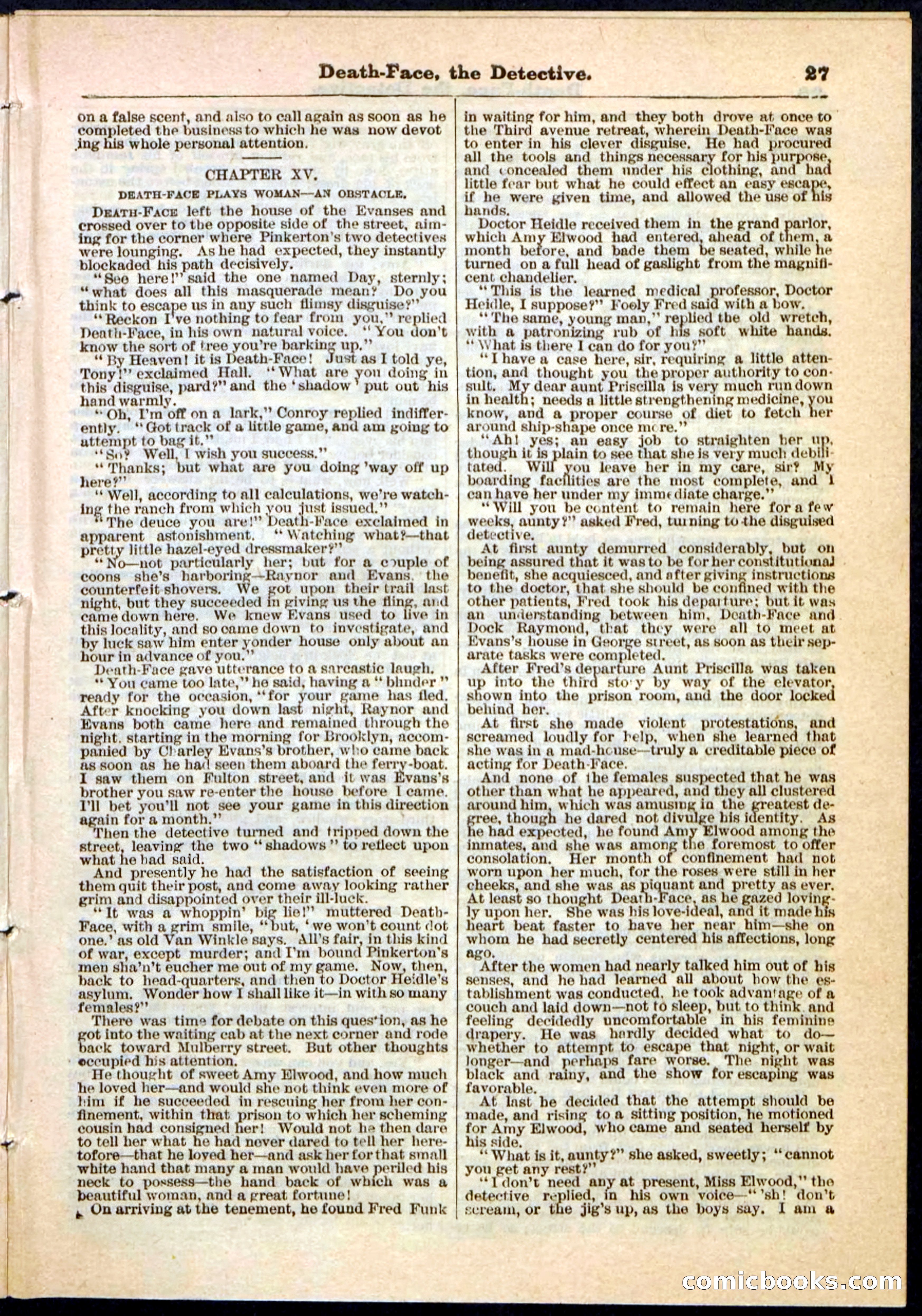 Beadle's Pocket Library, Vol. II, No. 18 — page 27 of 32