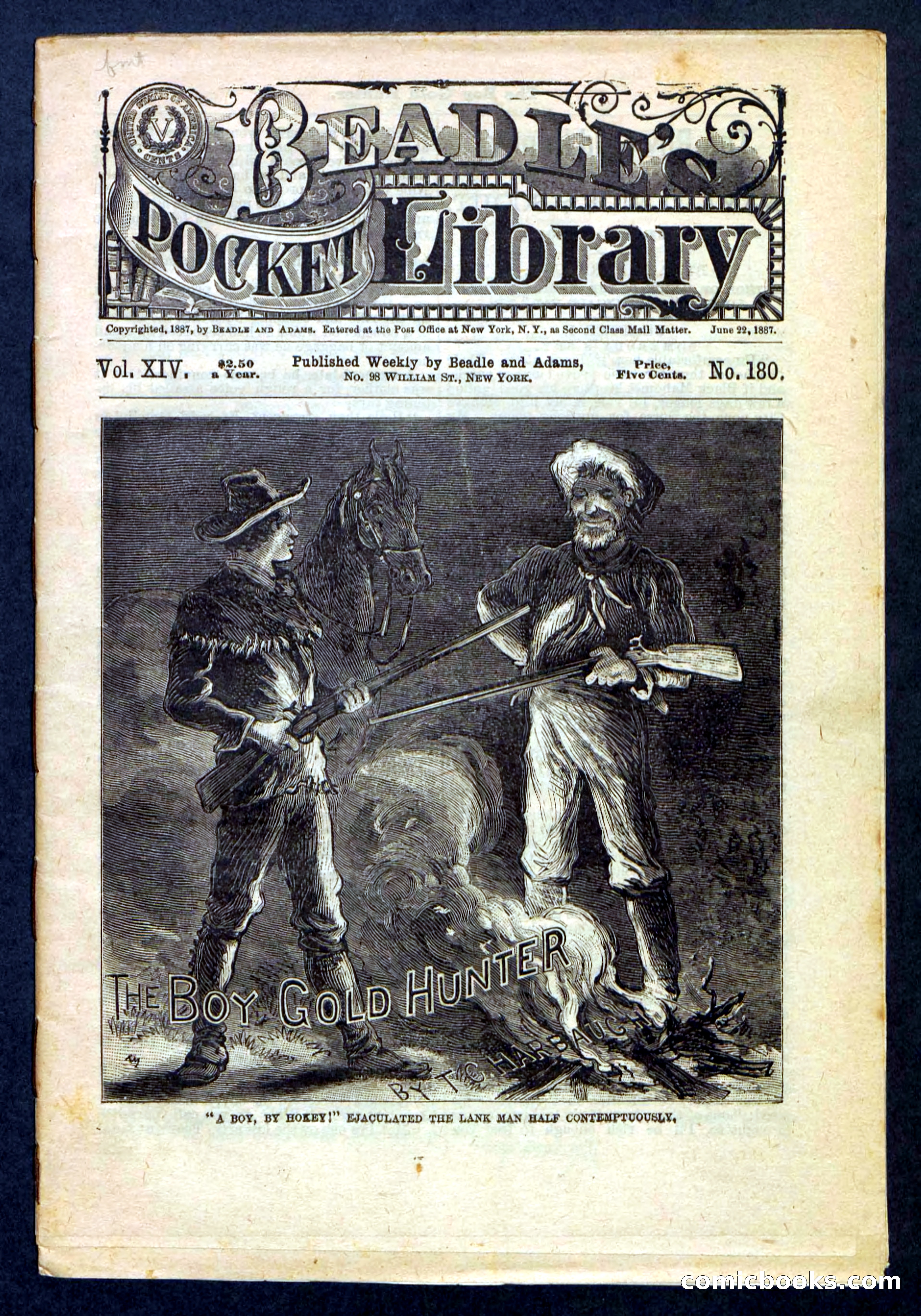 Beadle's Pocket Library No. 180