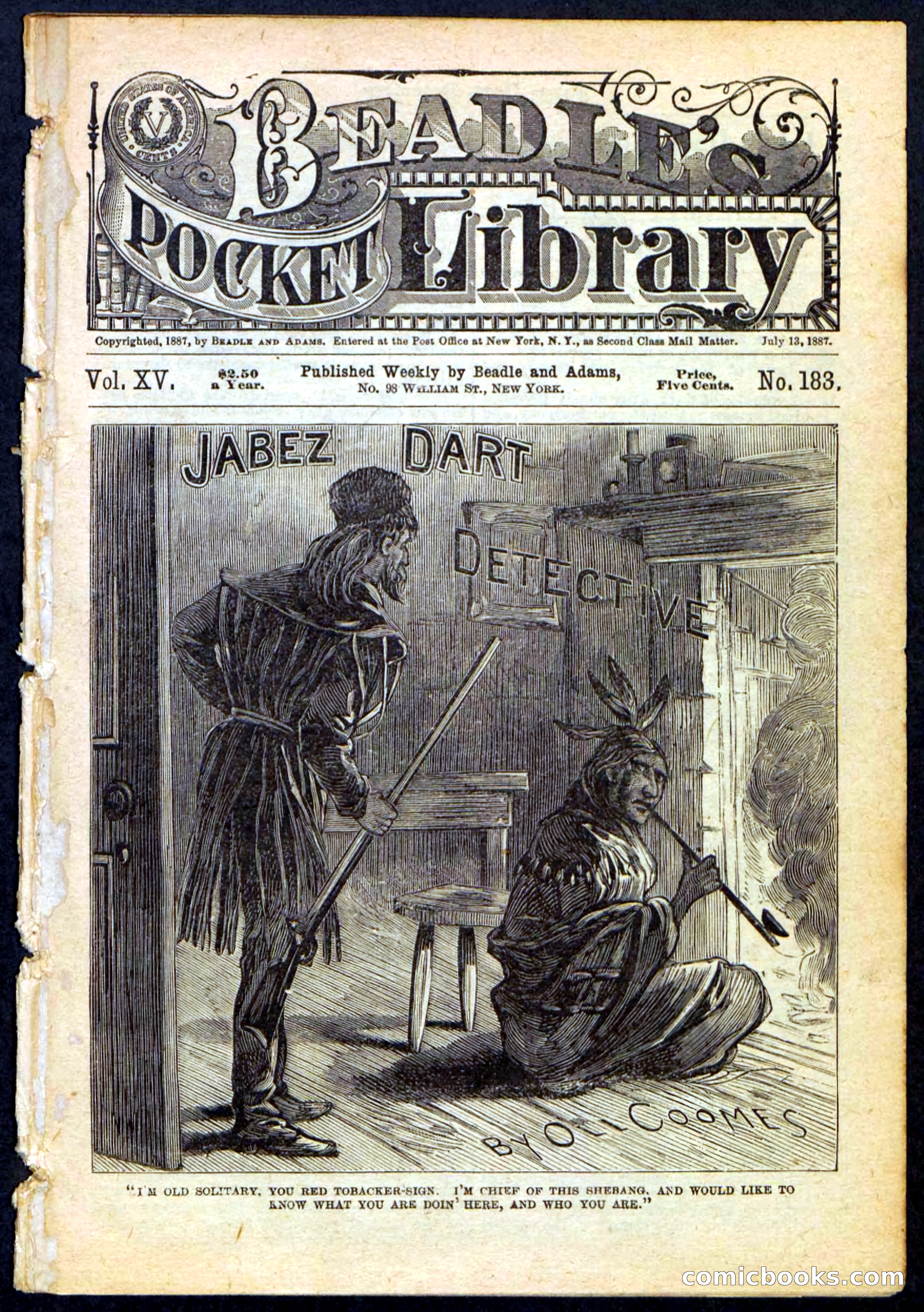 Beadle's Pocket Library, No. 183