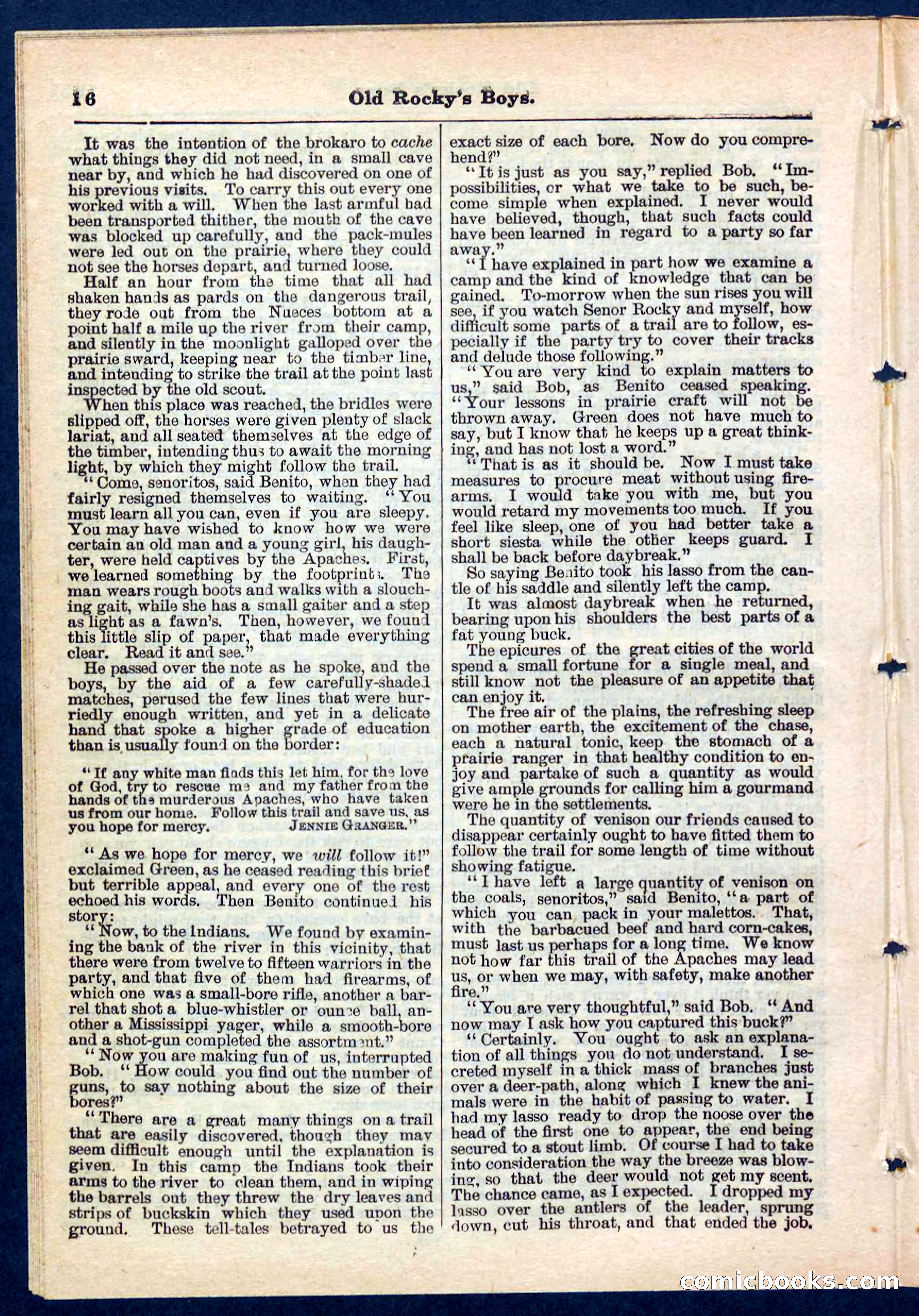 Beadle's Pocket Library No. 189 — page 16 of 32