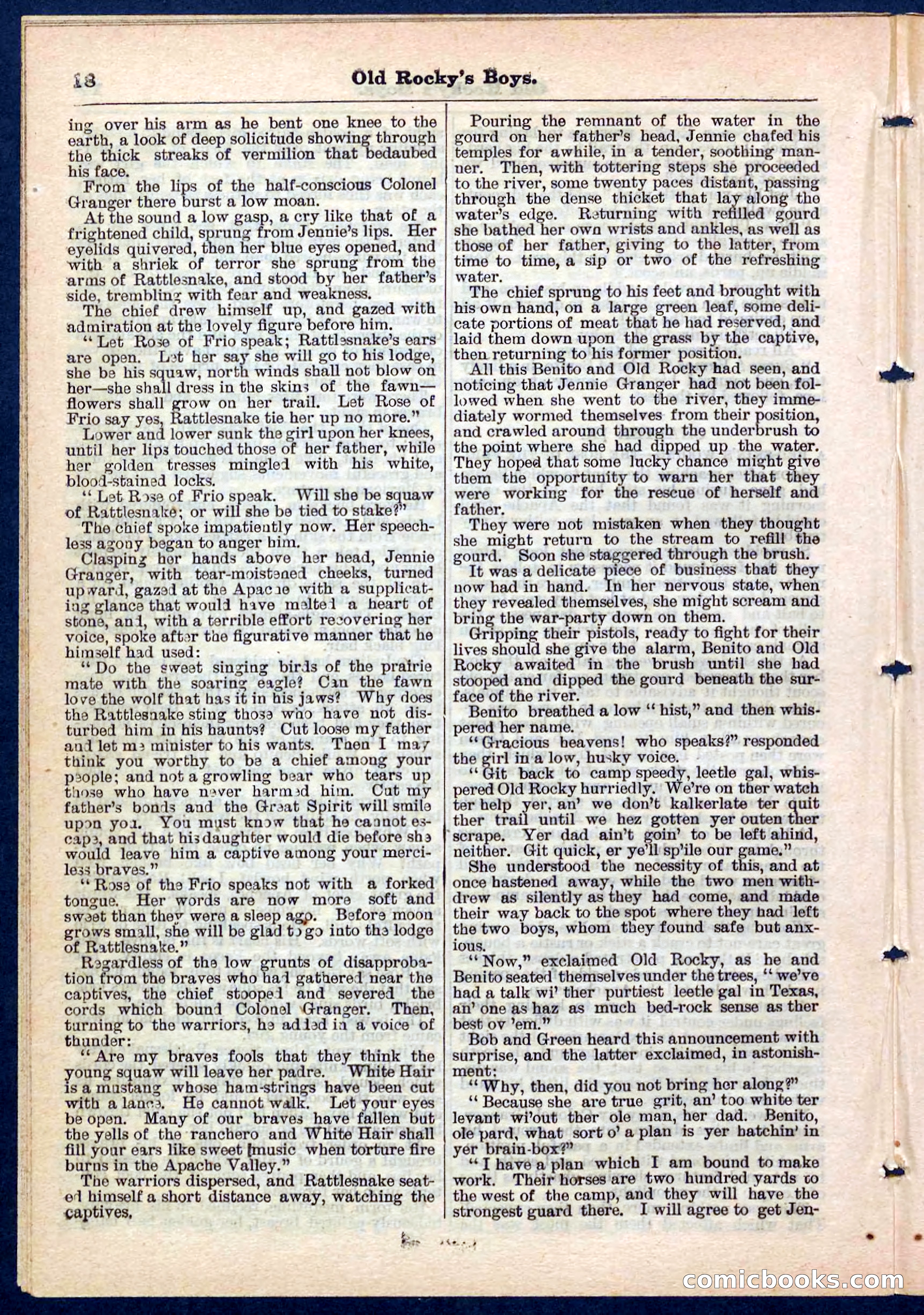 Beadle's Pocket Library No. 189 — page 18 of 32