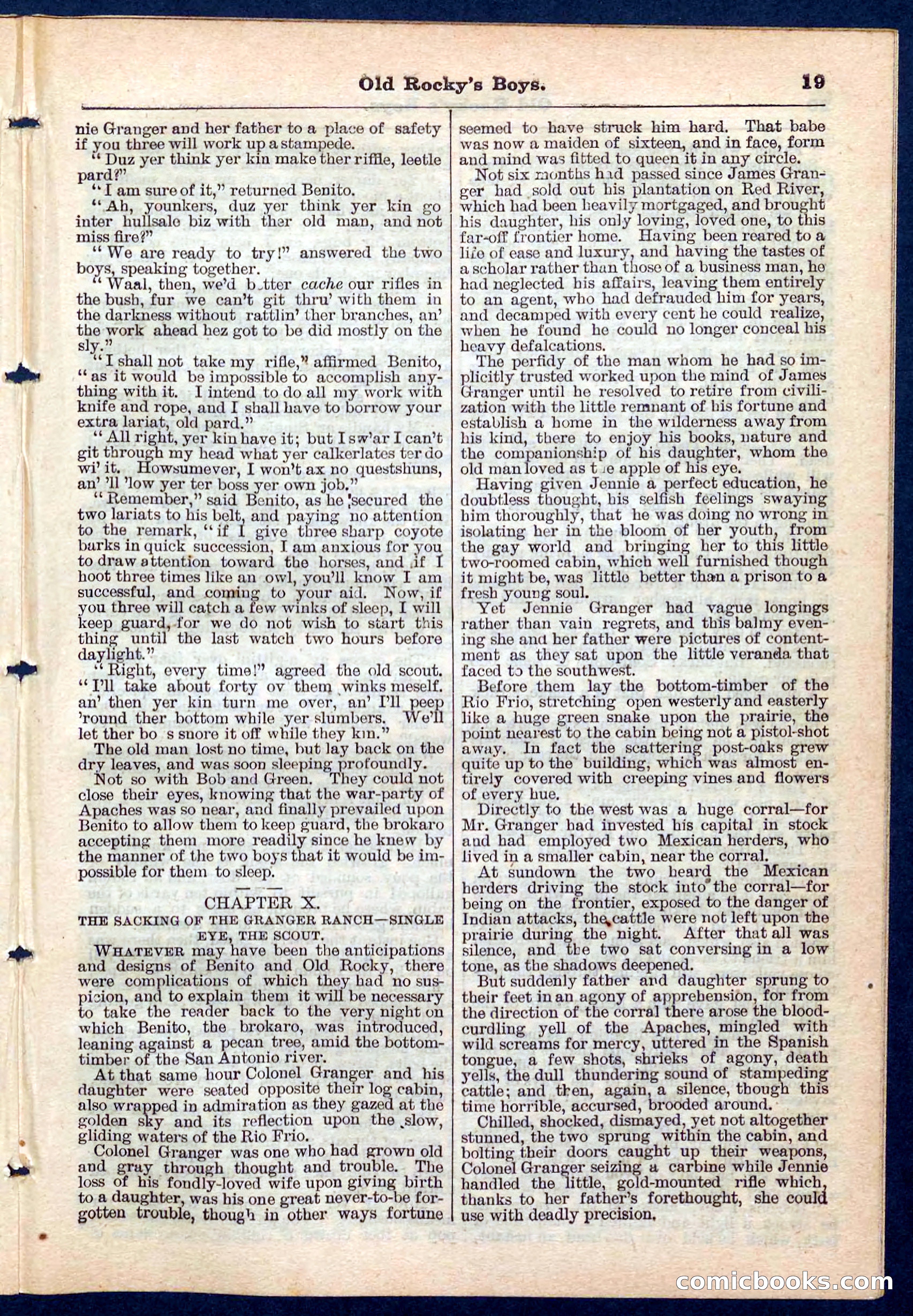 Beadle's Pocket Library No. 189 — page 19 of 32