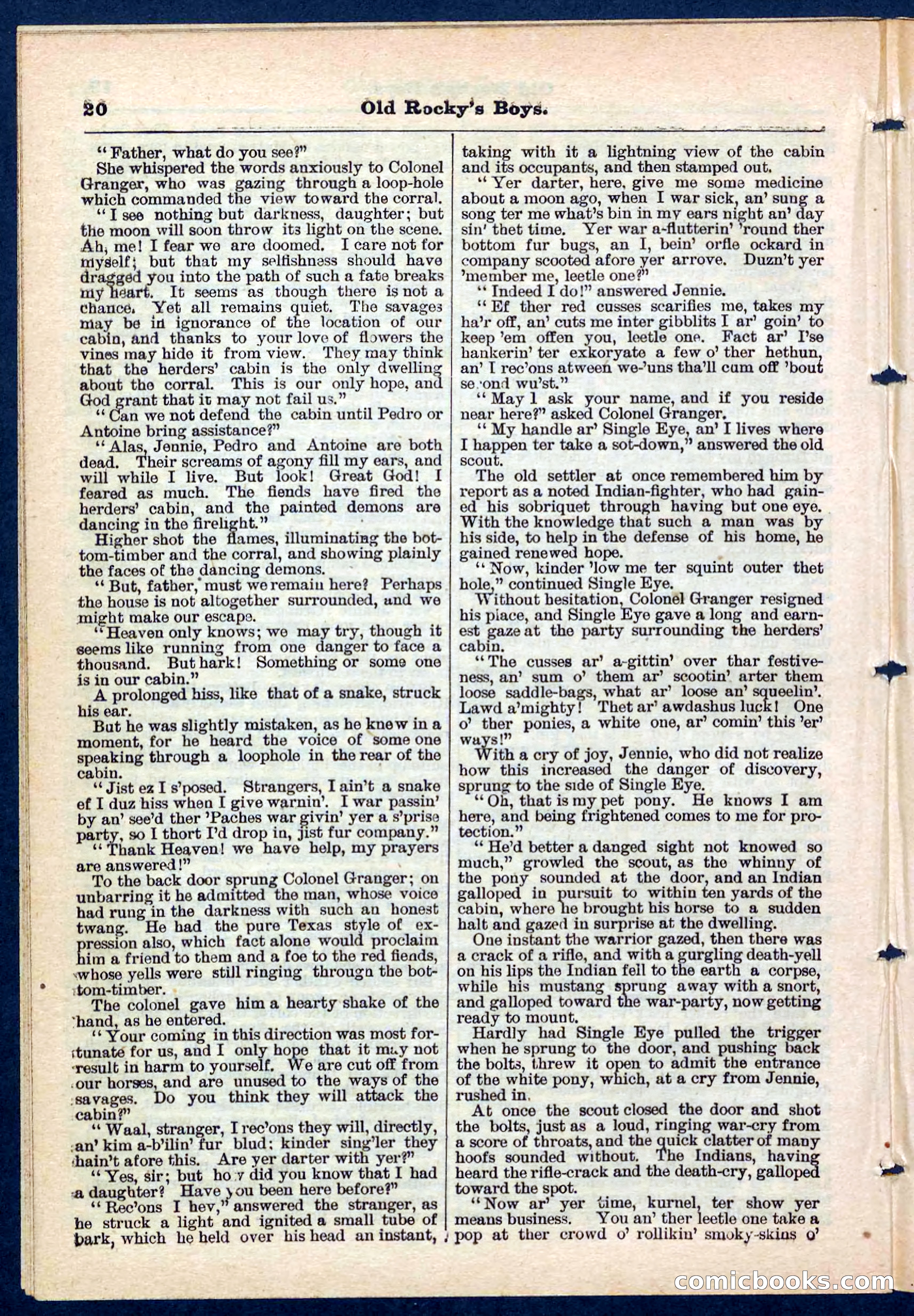 Beadle's Pocket Library No. 189 — page 20 of 32