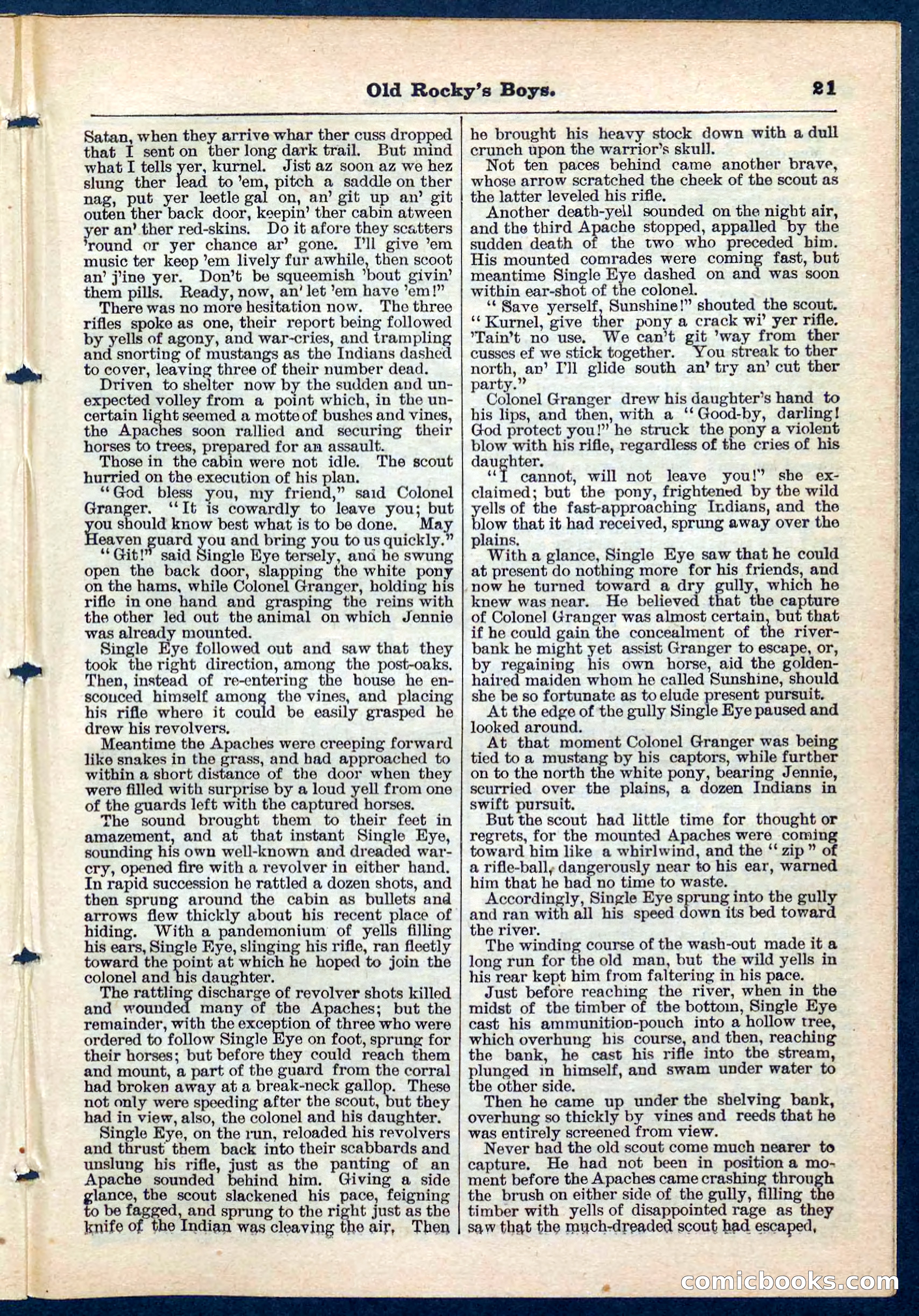Beadle's Pocket Library No. 189 — page 21 of 32