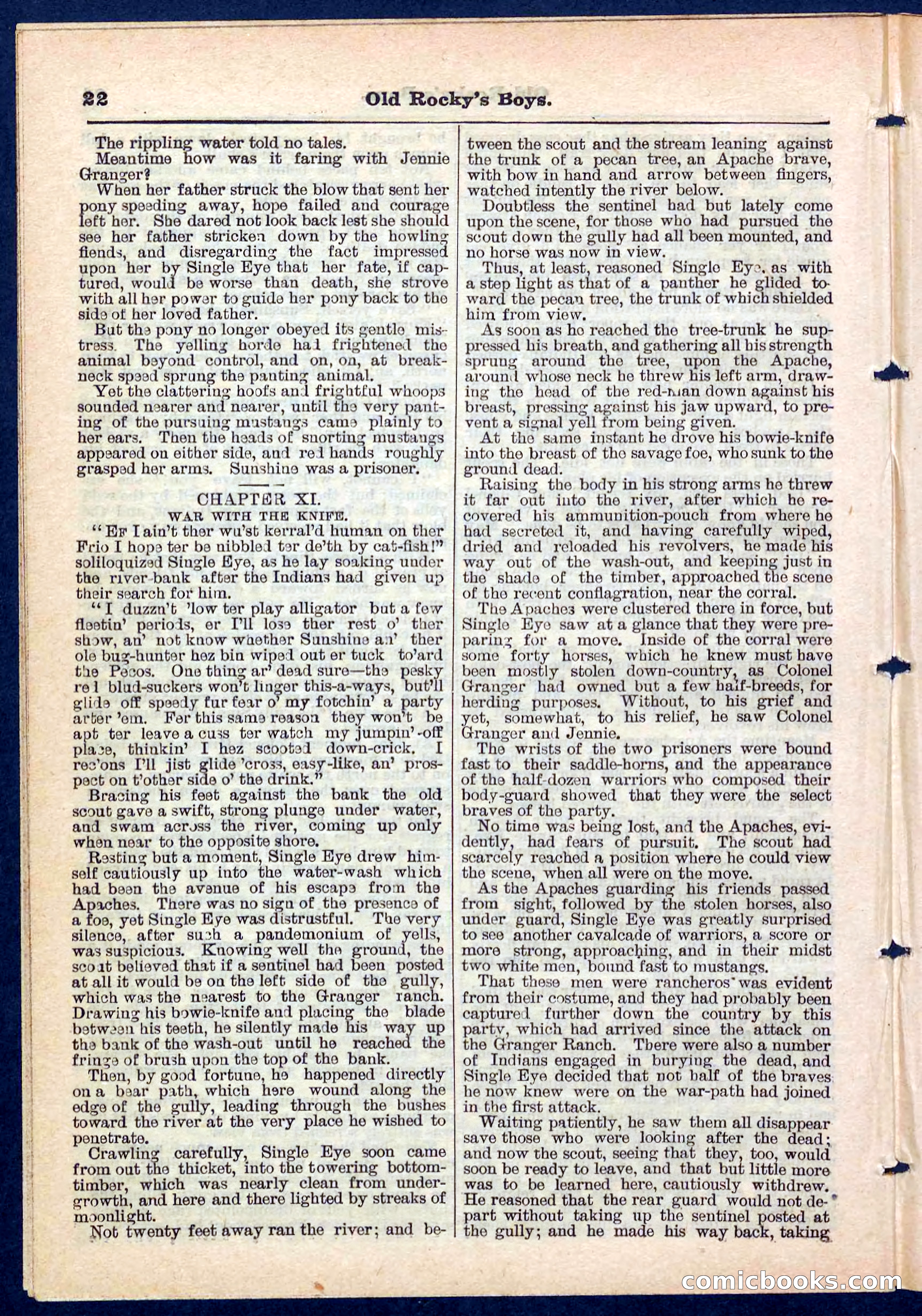 Beadle's Pocket Library No. 189 — page 22 of 32