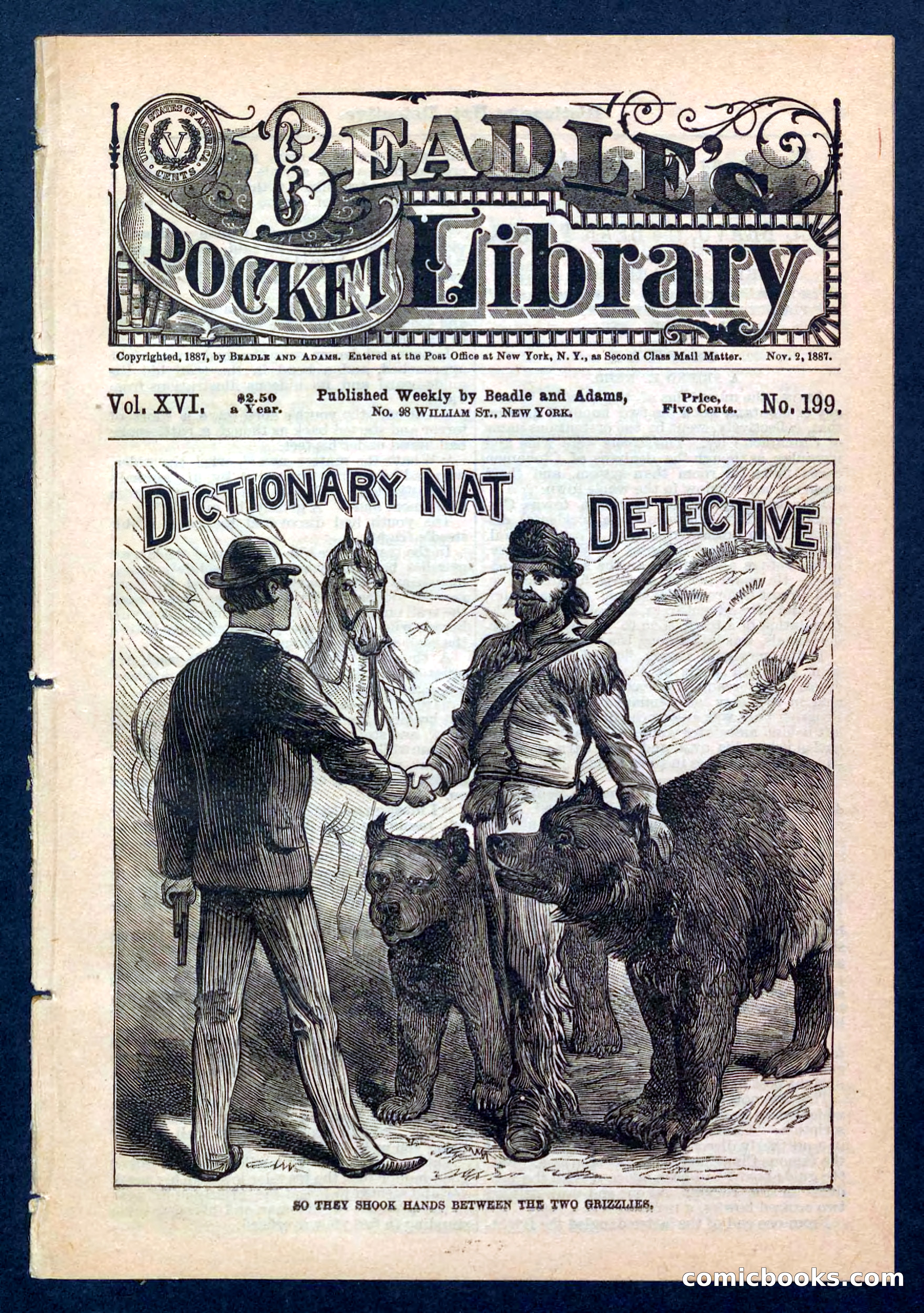 Beadle's Pocket Library No. 199