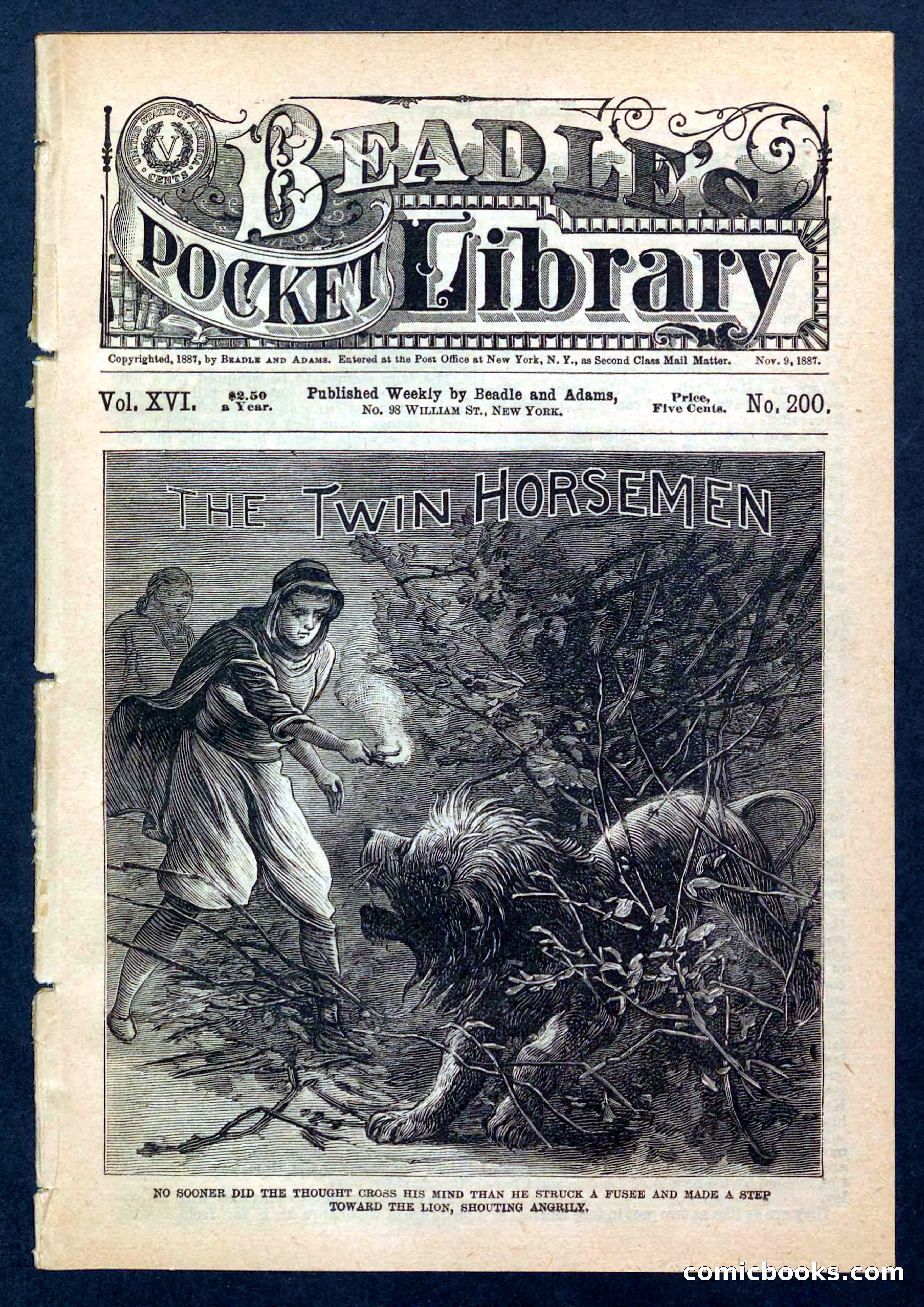 Beadle's Pocket Library, No. 200
