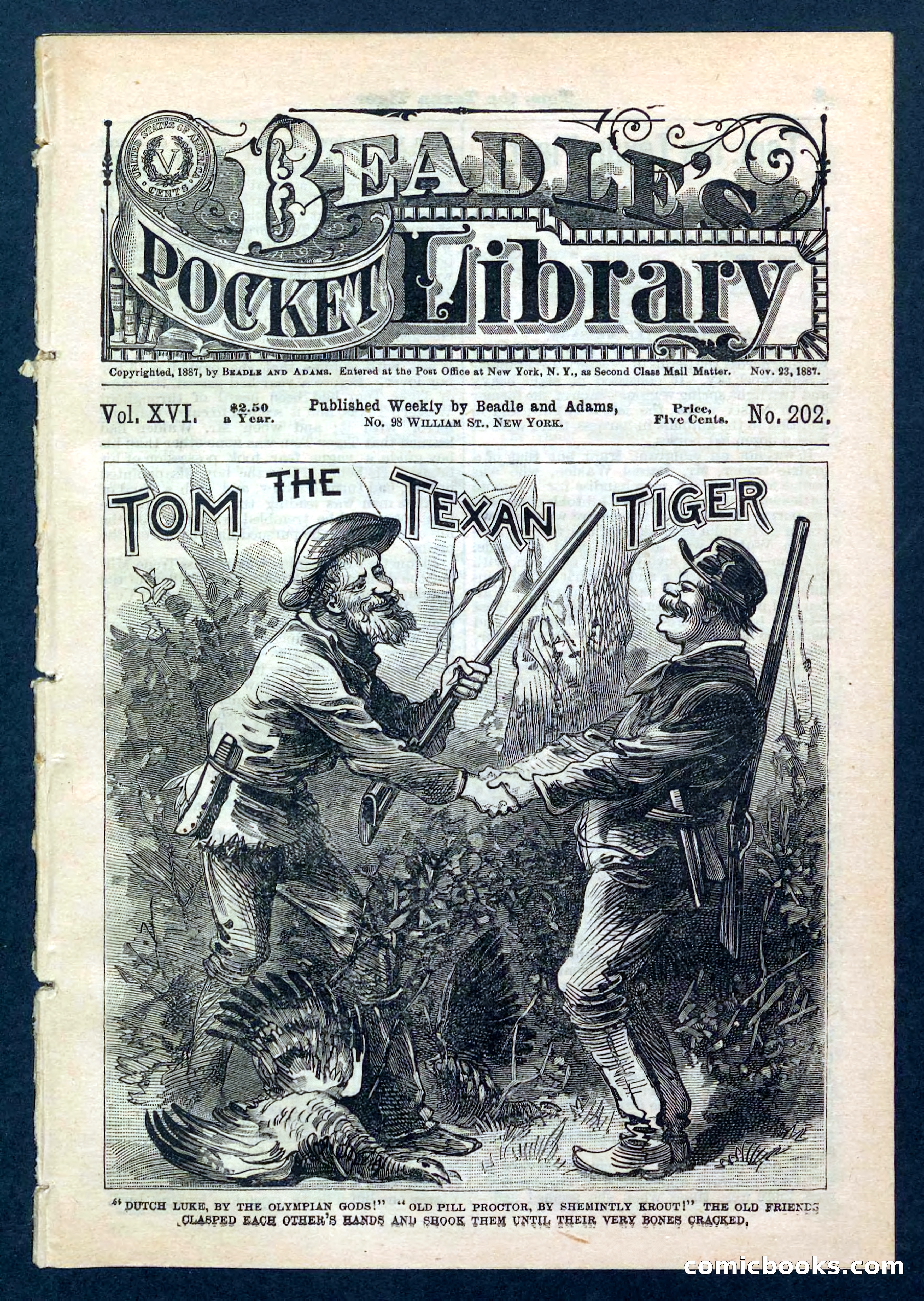 Beadle's Pocket Library No. 202