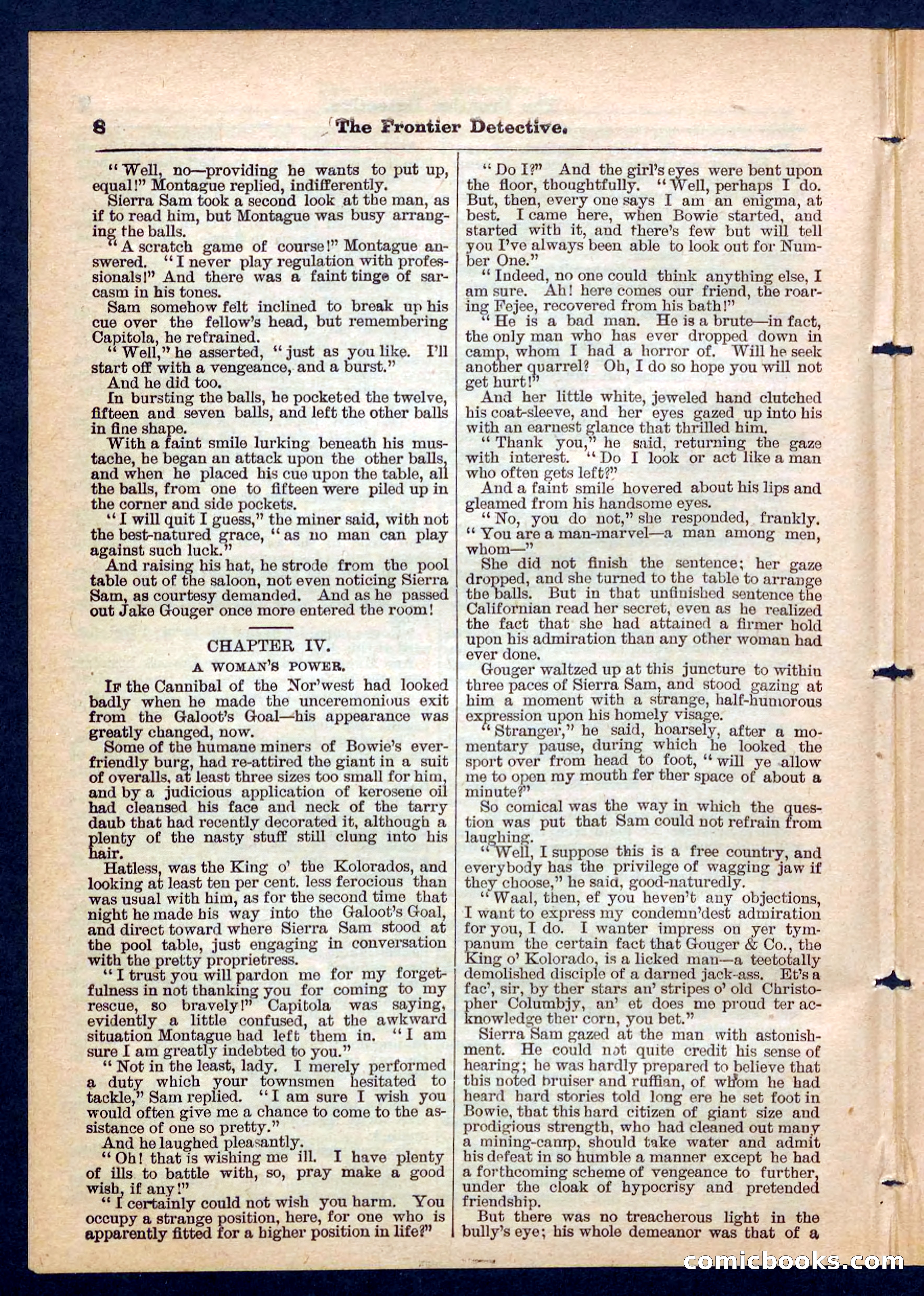 The Frontier Detective — page 8 of 32