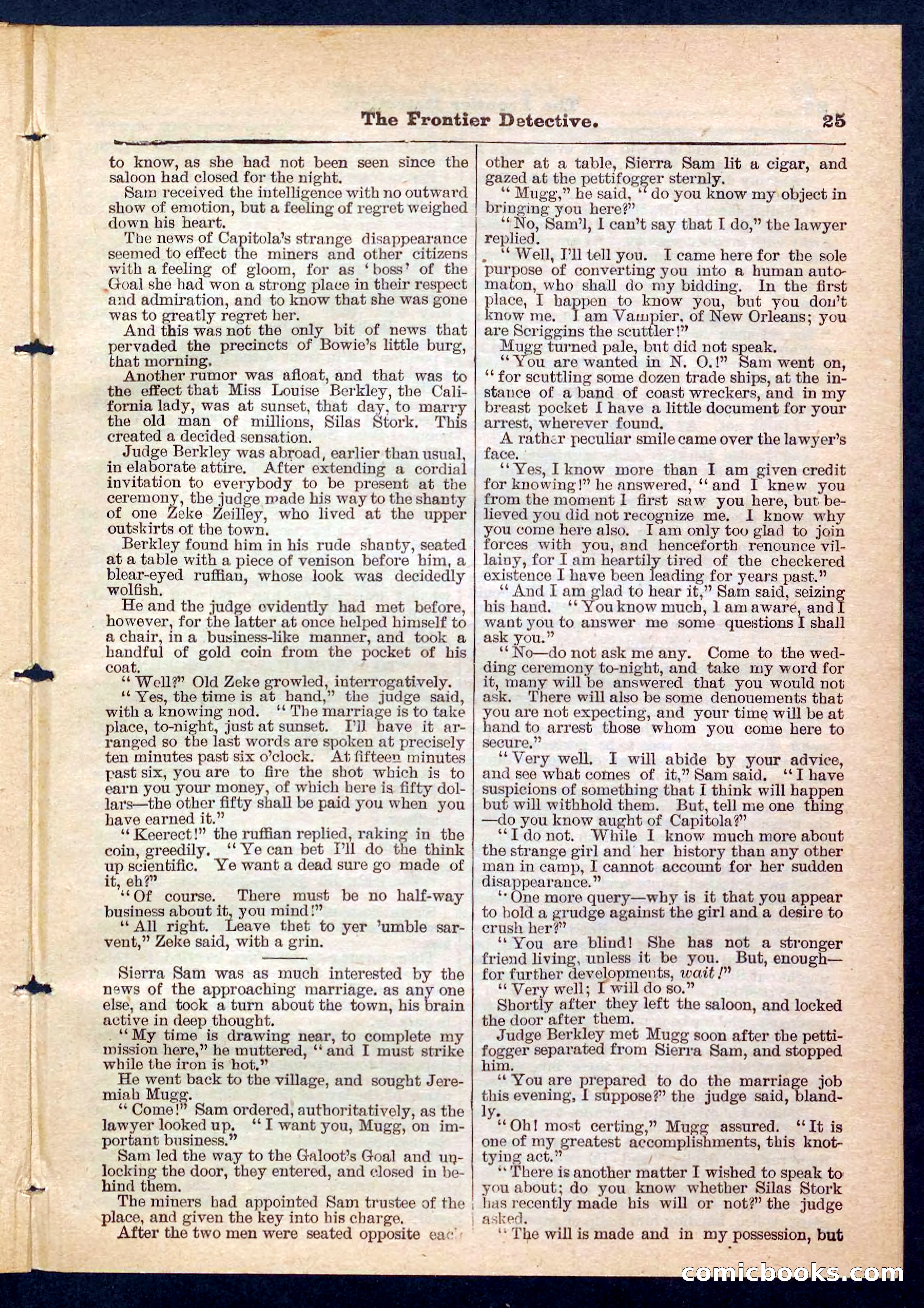 The Frontier Detective — page 25 of 32