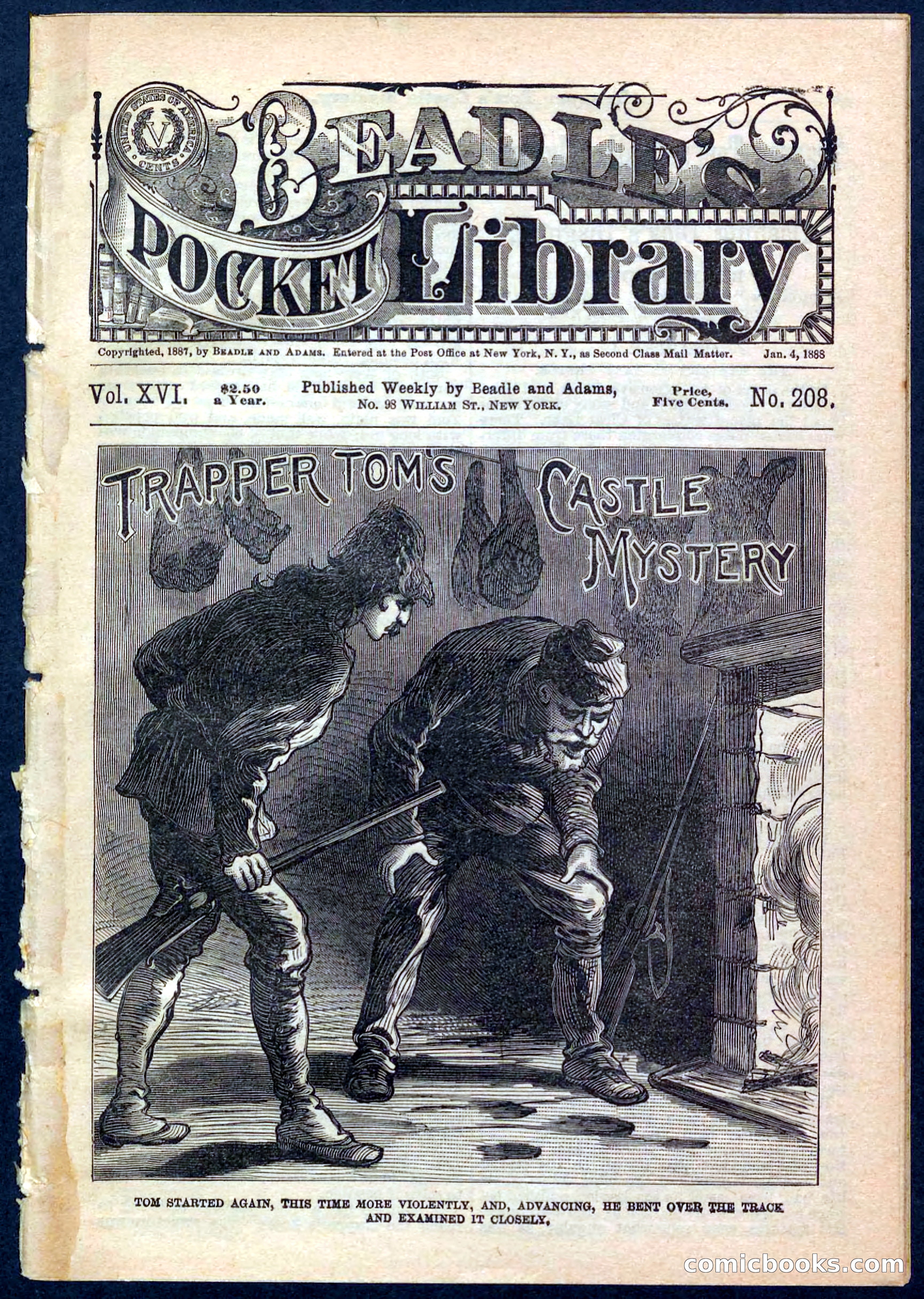 Beadle's Pocket Library No. 208