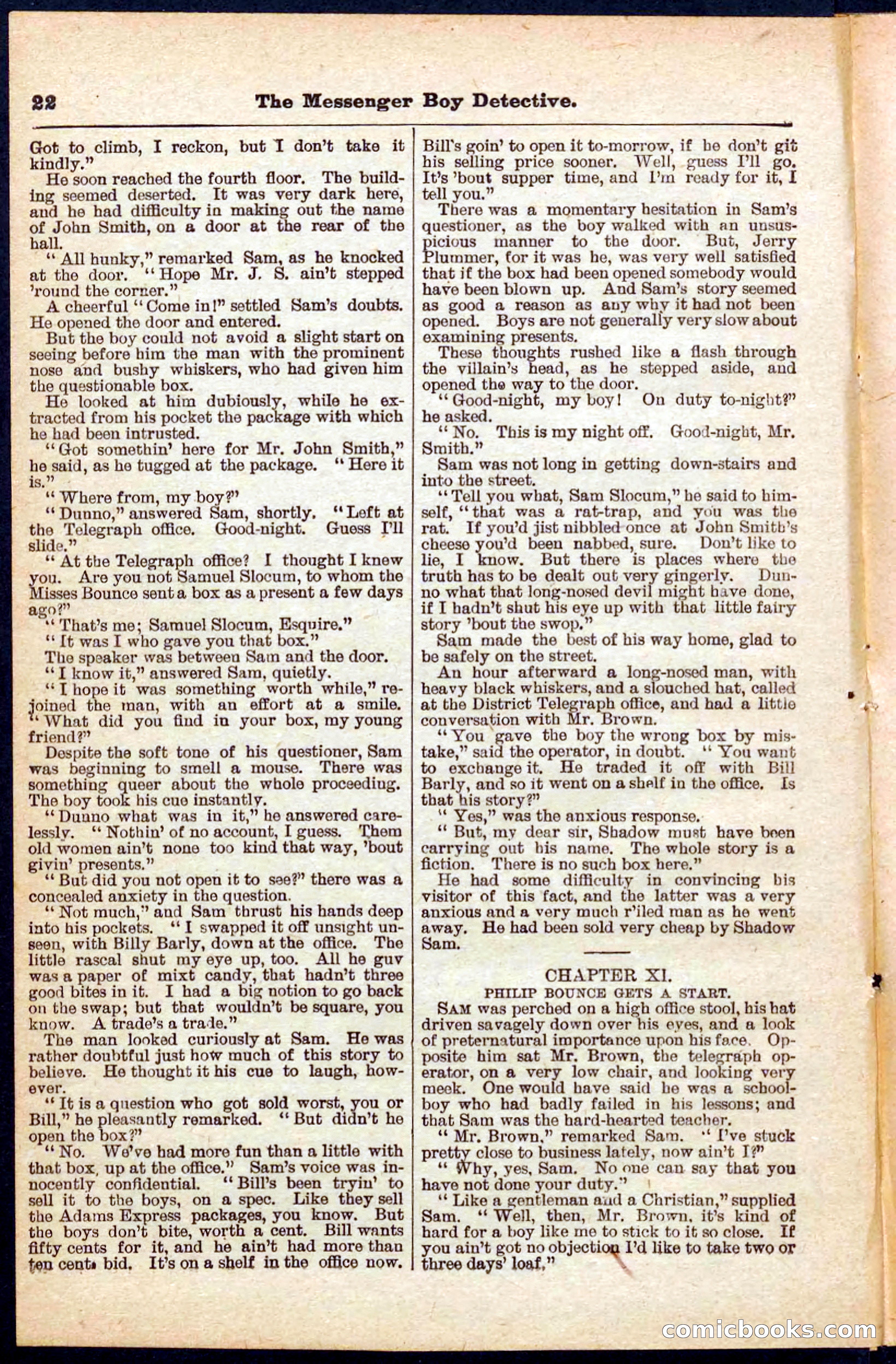 The Messenger Boy Detective — page 22 of 32