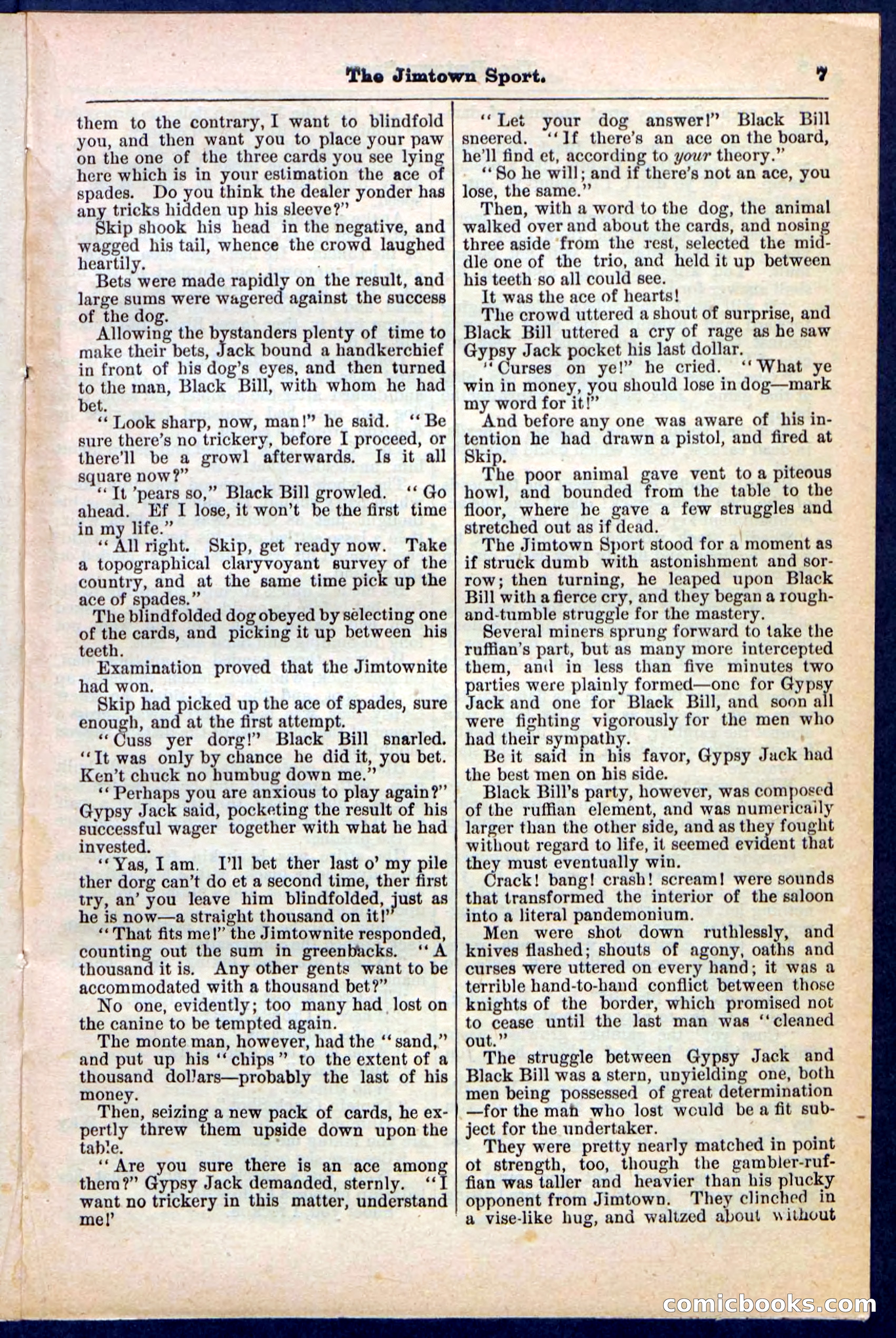 The Jimtown Sport by E.L. Wheeler — page 7 of 32