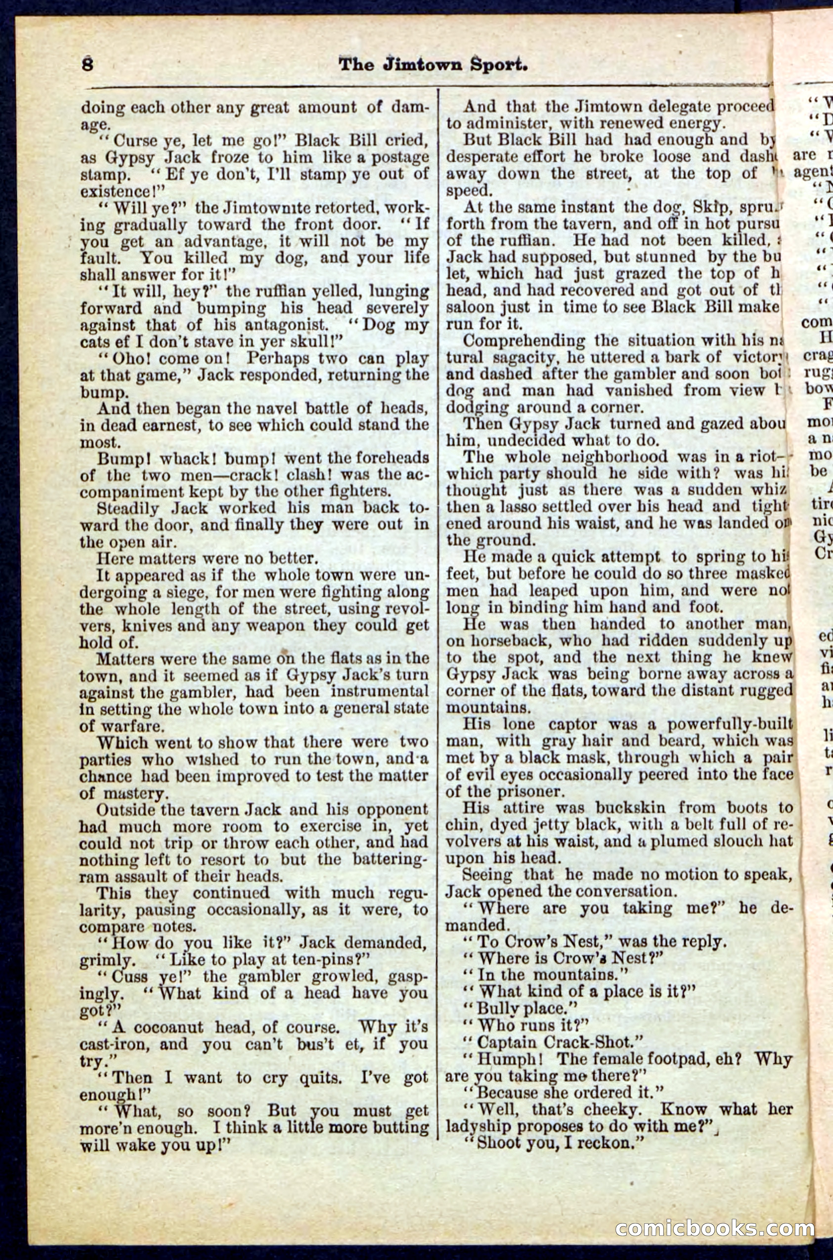 The Jimtown Sport by E.L. Wheeler — page 8 of 32