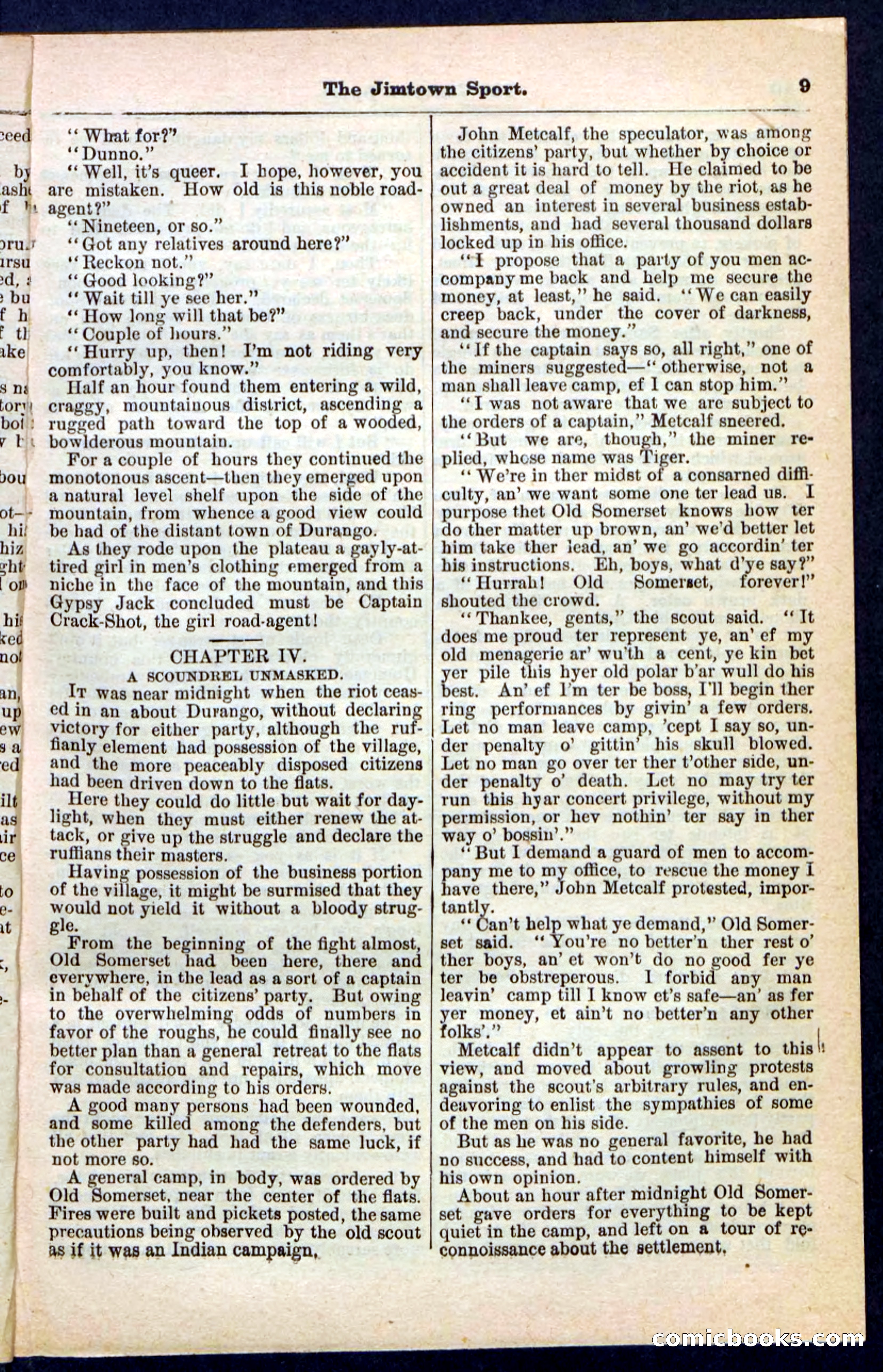 The Jimtown Sport by E.L. Wheeler — page 9 of 32