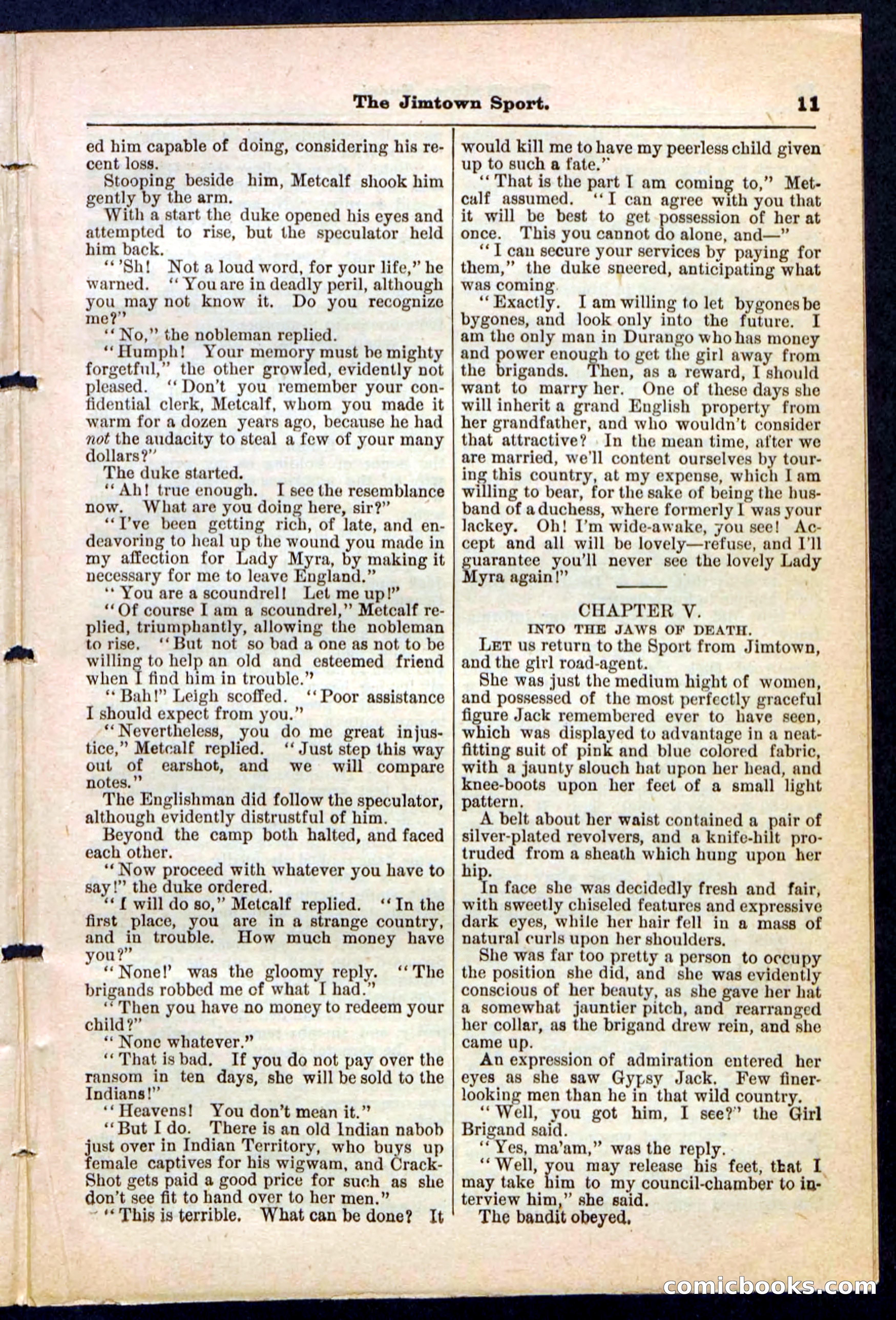 The Jimtown Sport by E.L. Wheeler — page 11 of 32
