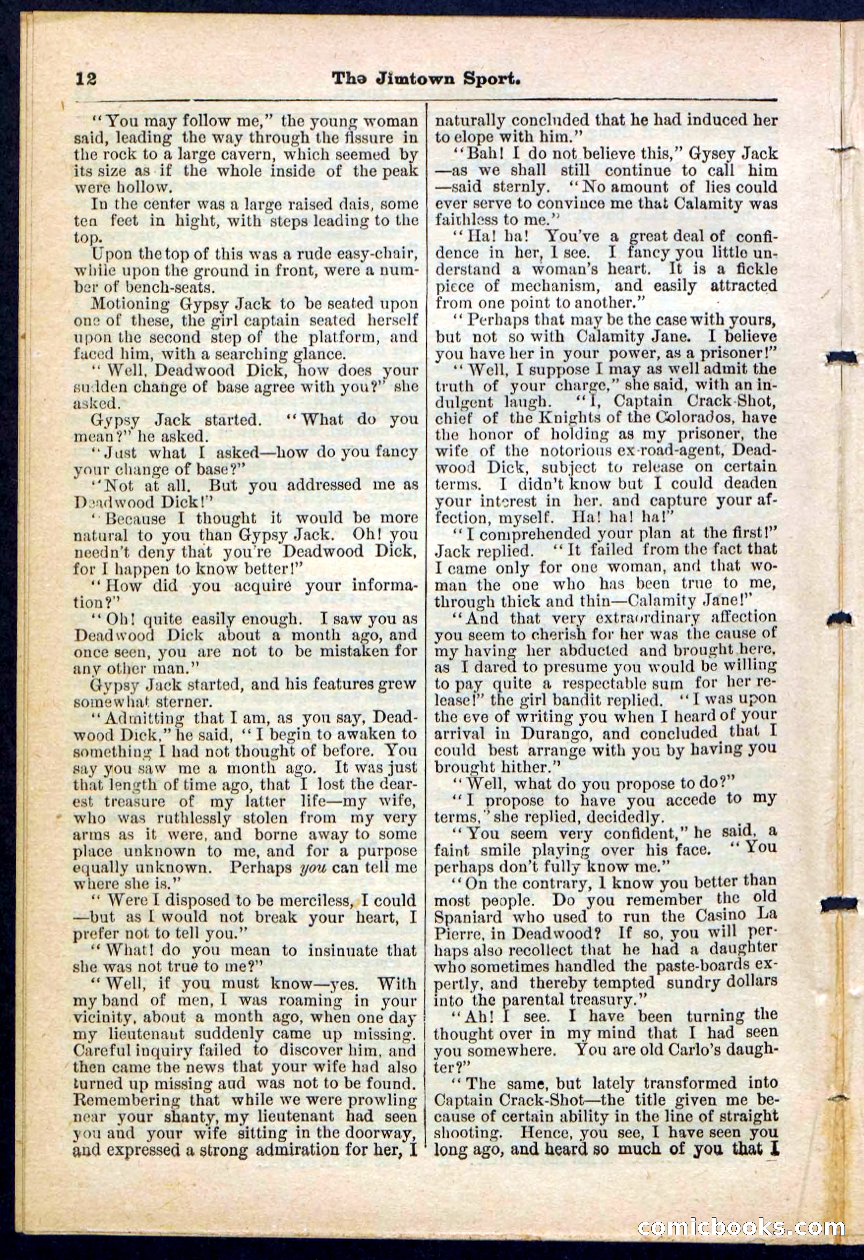 The Jimtown Sport by E.L. Wheeler — page 12 of 32