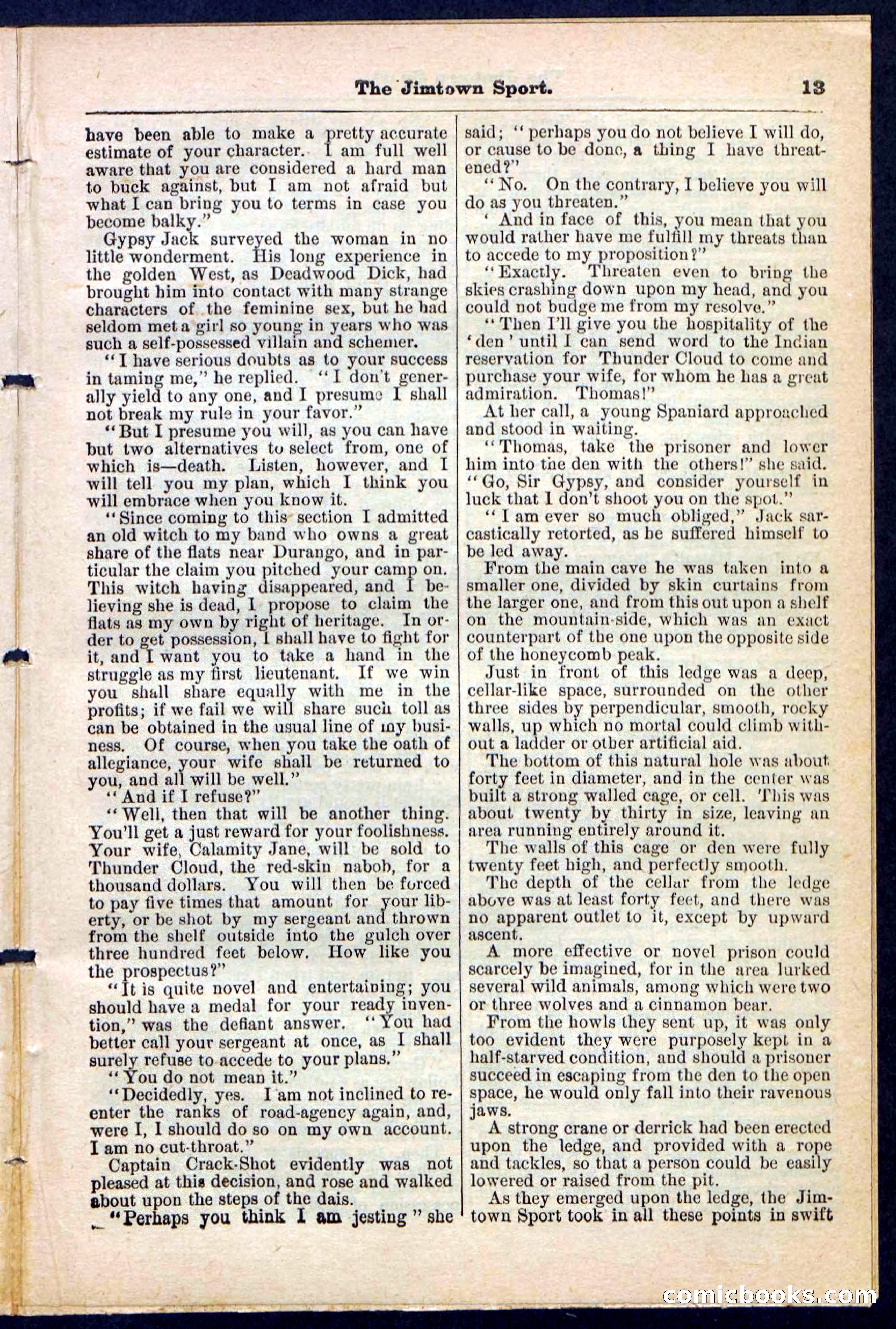 The Jimtown Sport by E.L. Wheeler — page 13 of 32