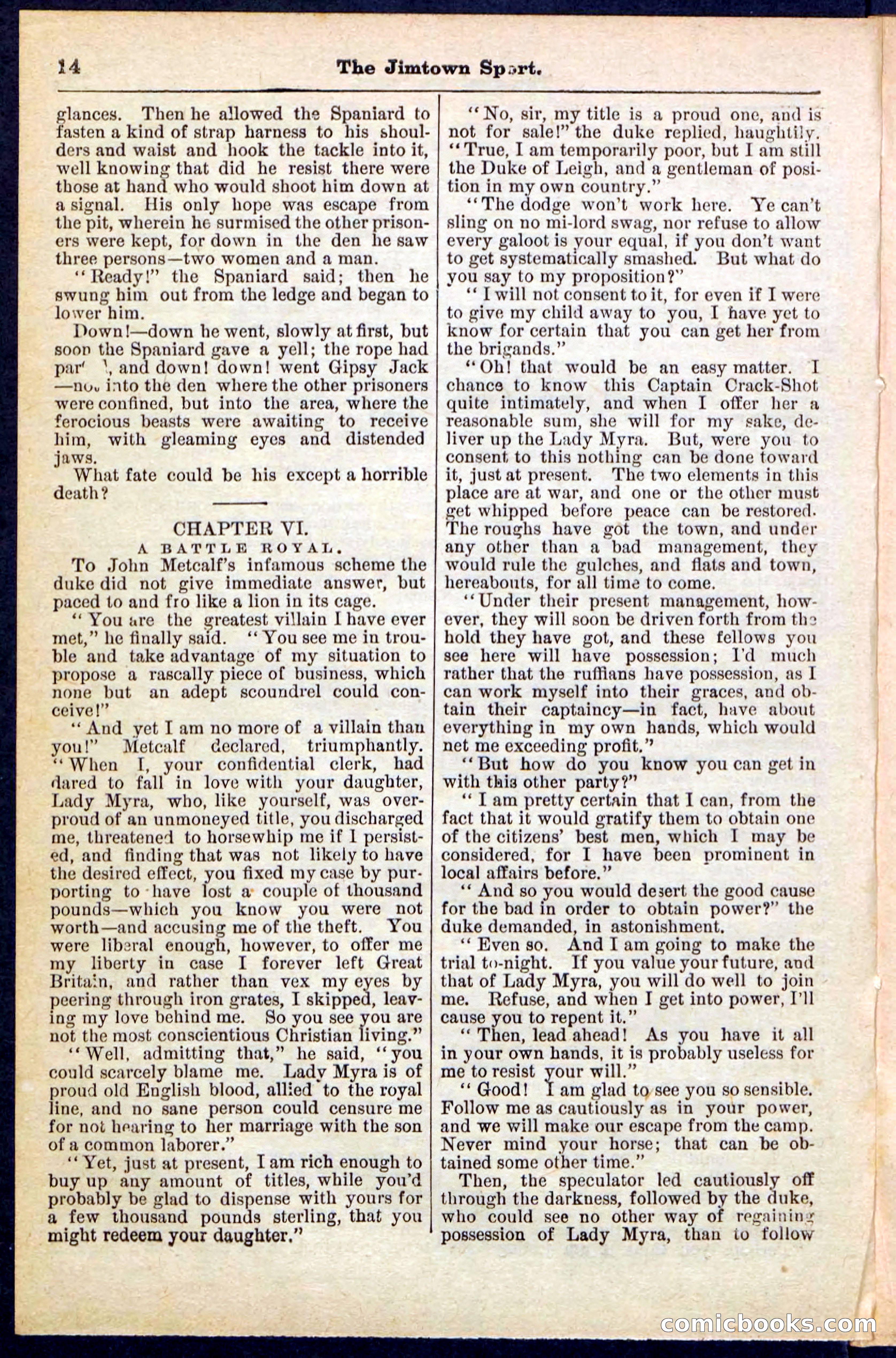 The Jimtown Sport by E.L. Wheeler — page 14 of 32