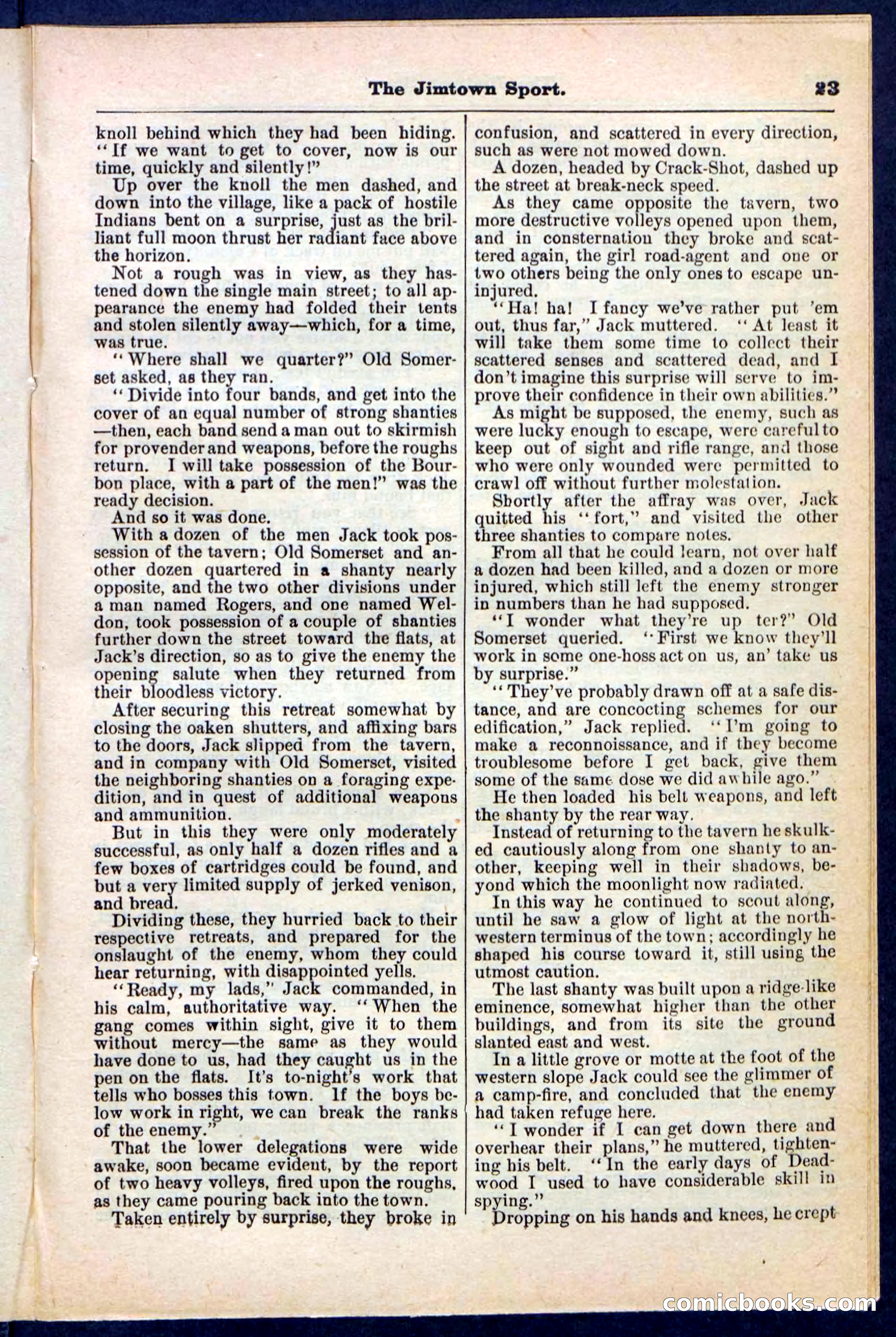 The Jimtown Sport by E.L. Wheeler — page 23 of 32
