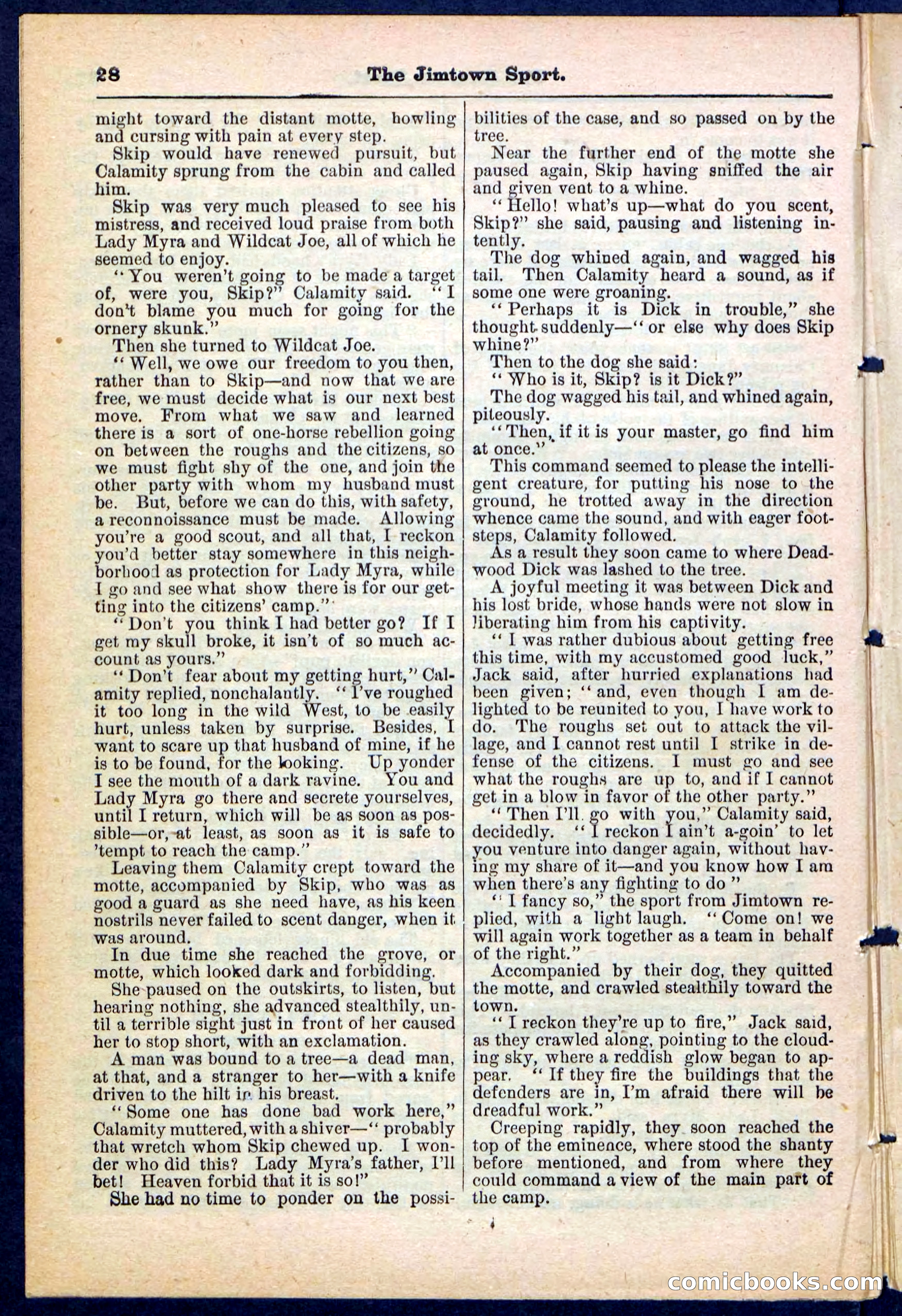 The Jimtown Sport by E.L. Wheeler — page 28 of 32