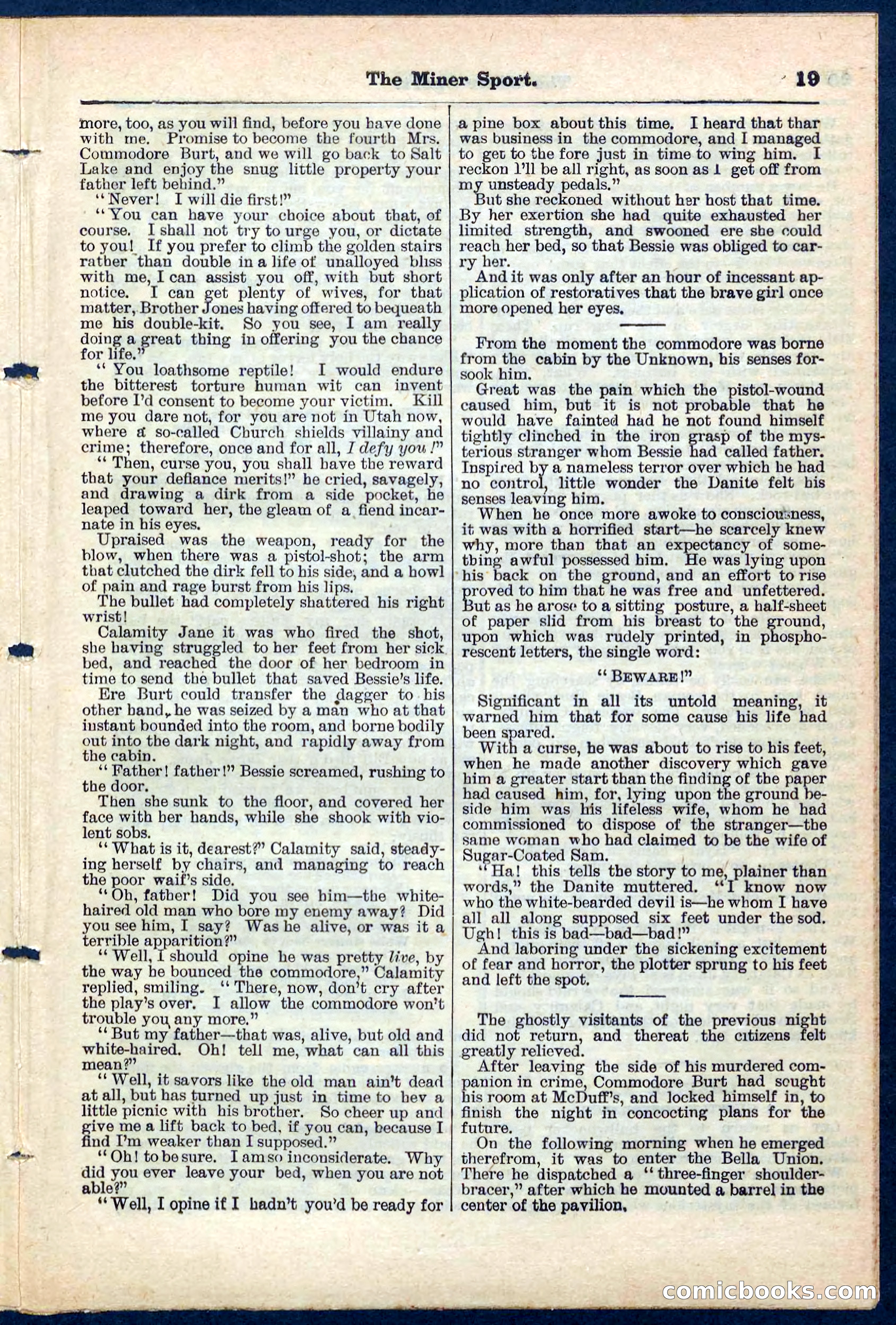 The Miner Sport — page 19 of 32