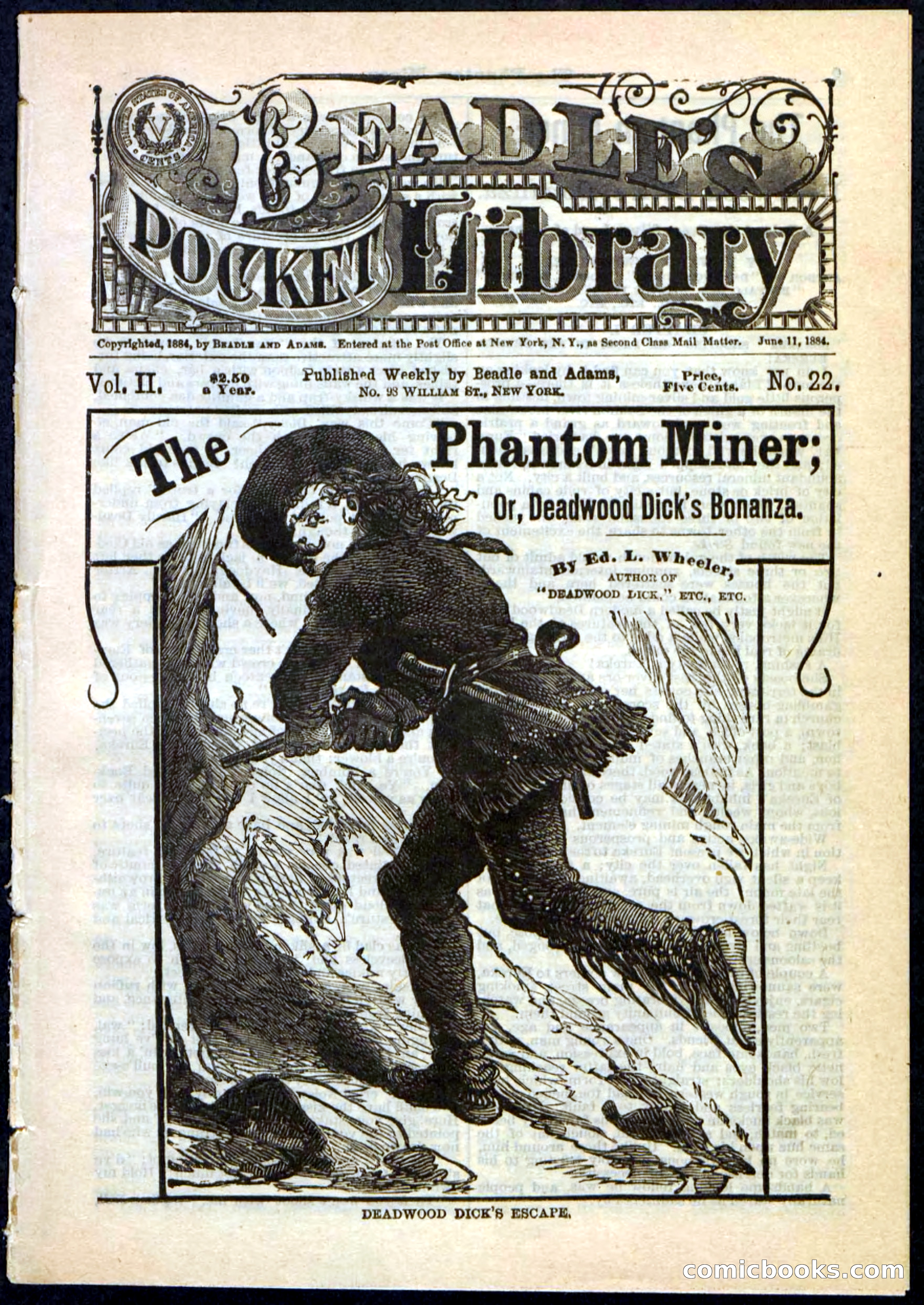 Beadle's Pocket Library No. 22