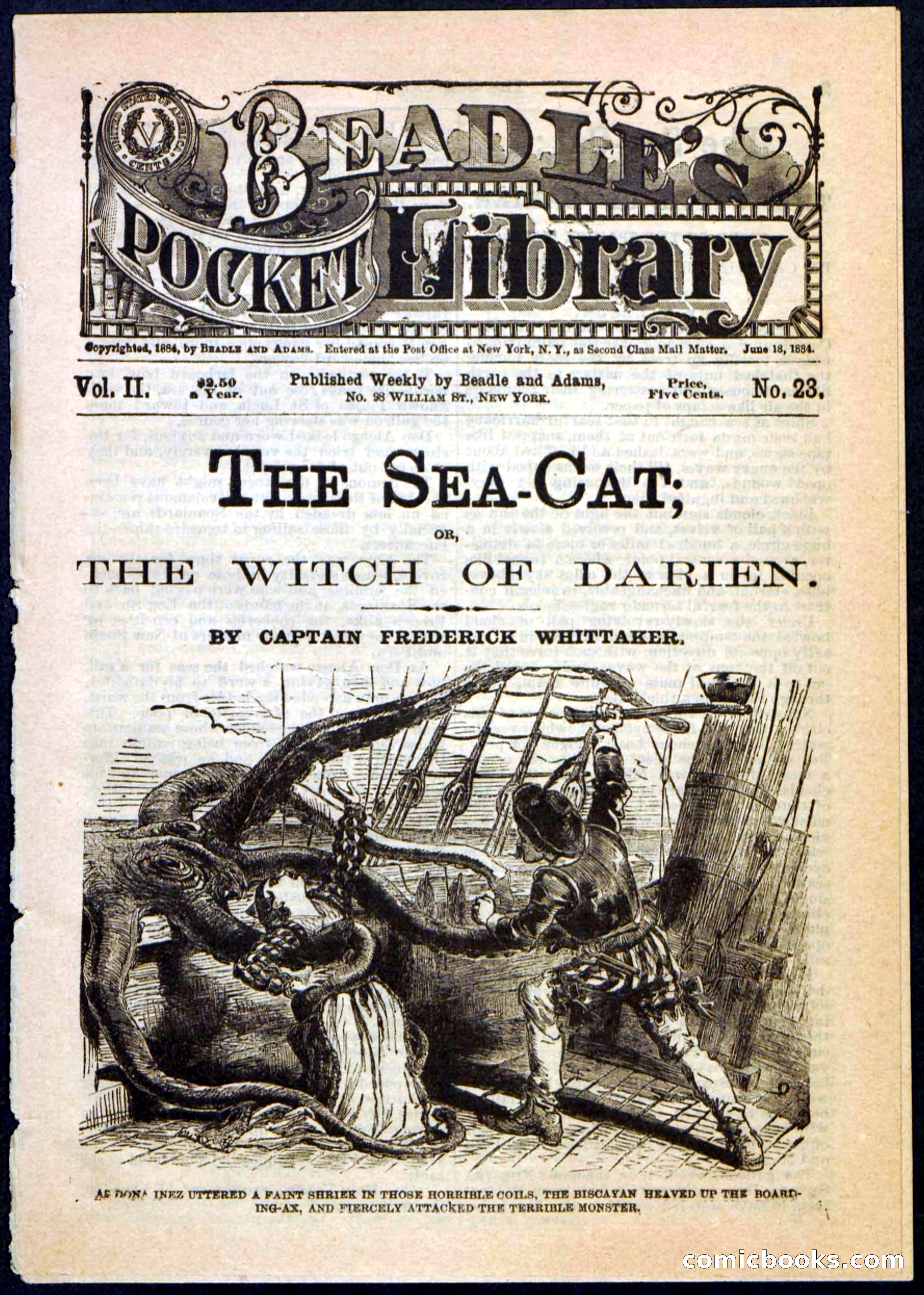 The Sea-Cat; or, The Witch of Darien