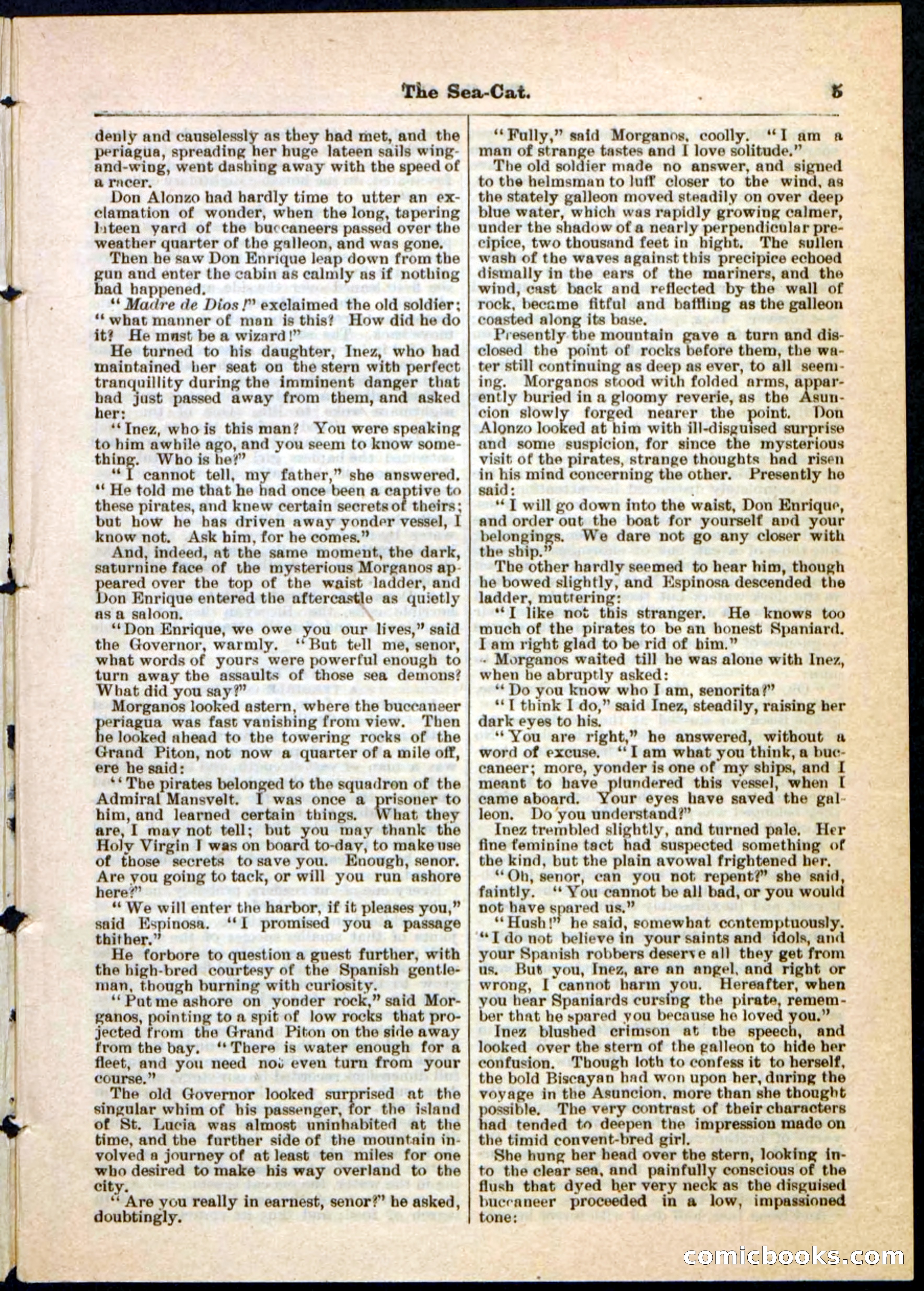 The Sea-Cat; or, The Witch of Darien — page 5 of 32