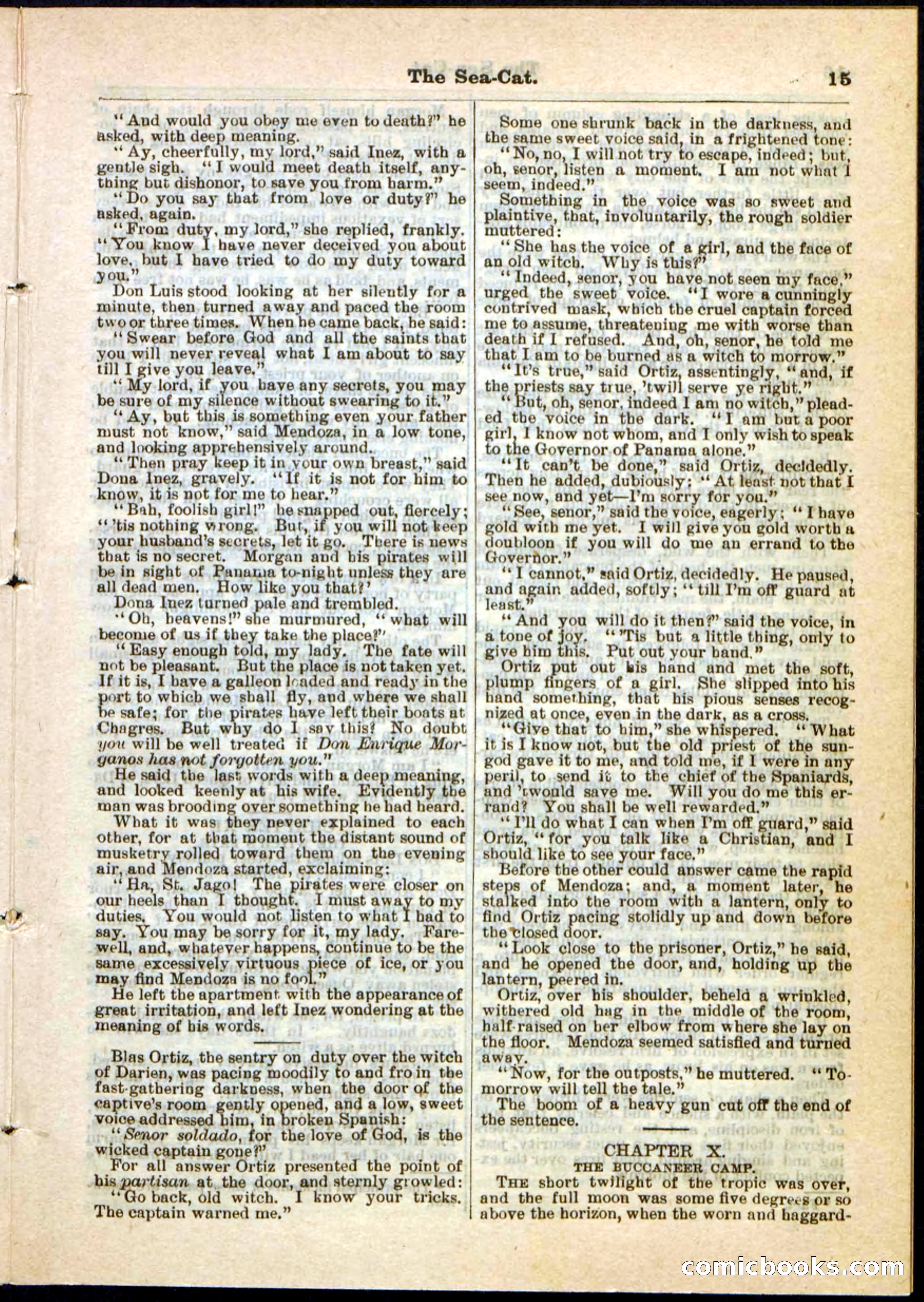 The Sea-Cat; or, The Witch of Darien — page 15 of 32