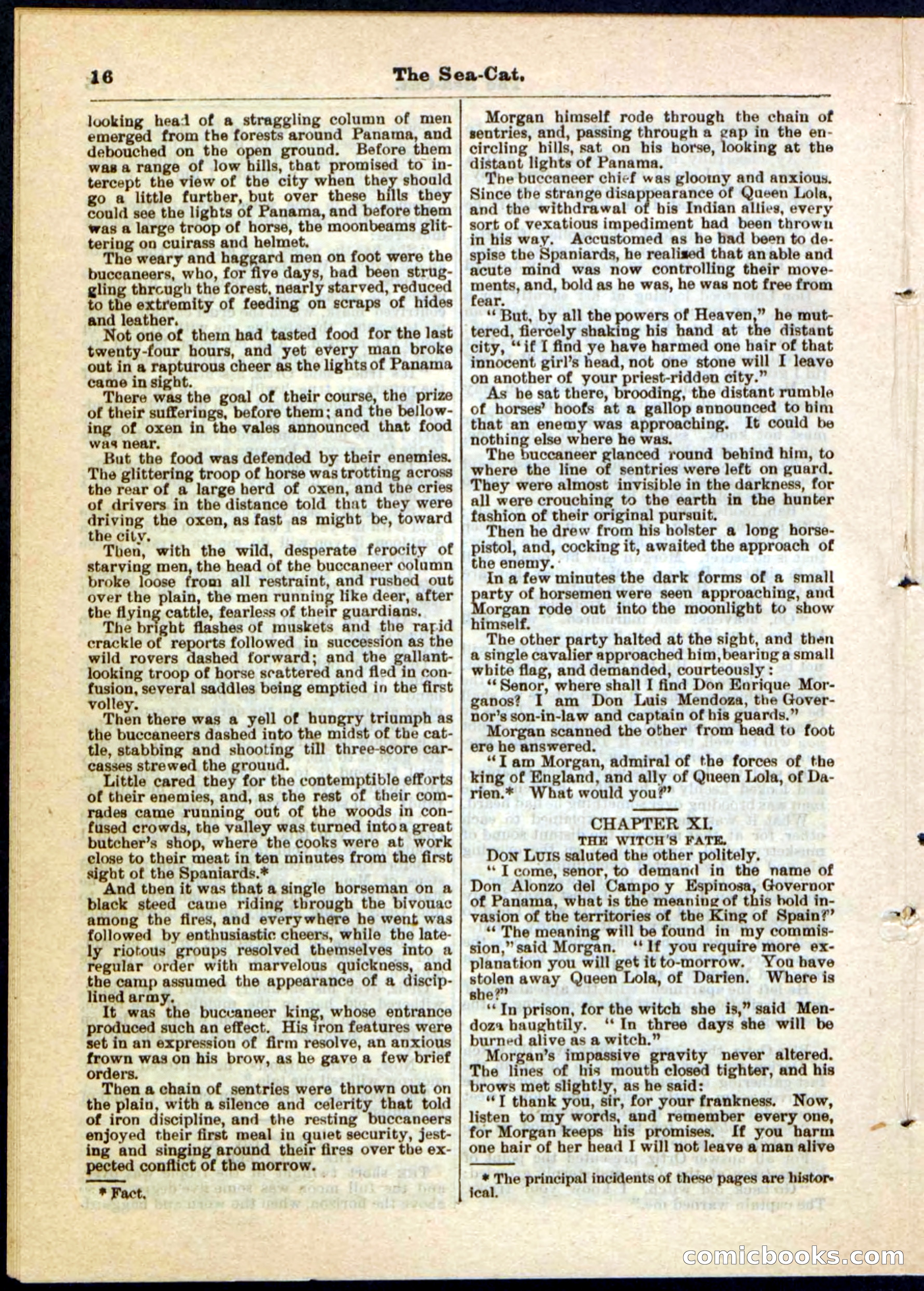 The Sea-Cat; or, The Witch of Darien — page 16 of 32