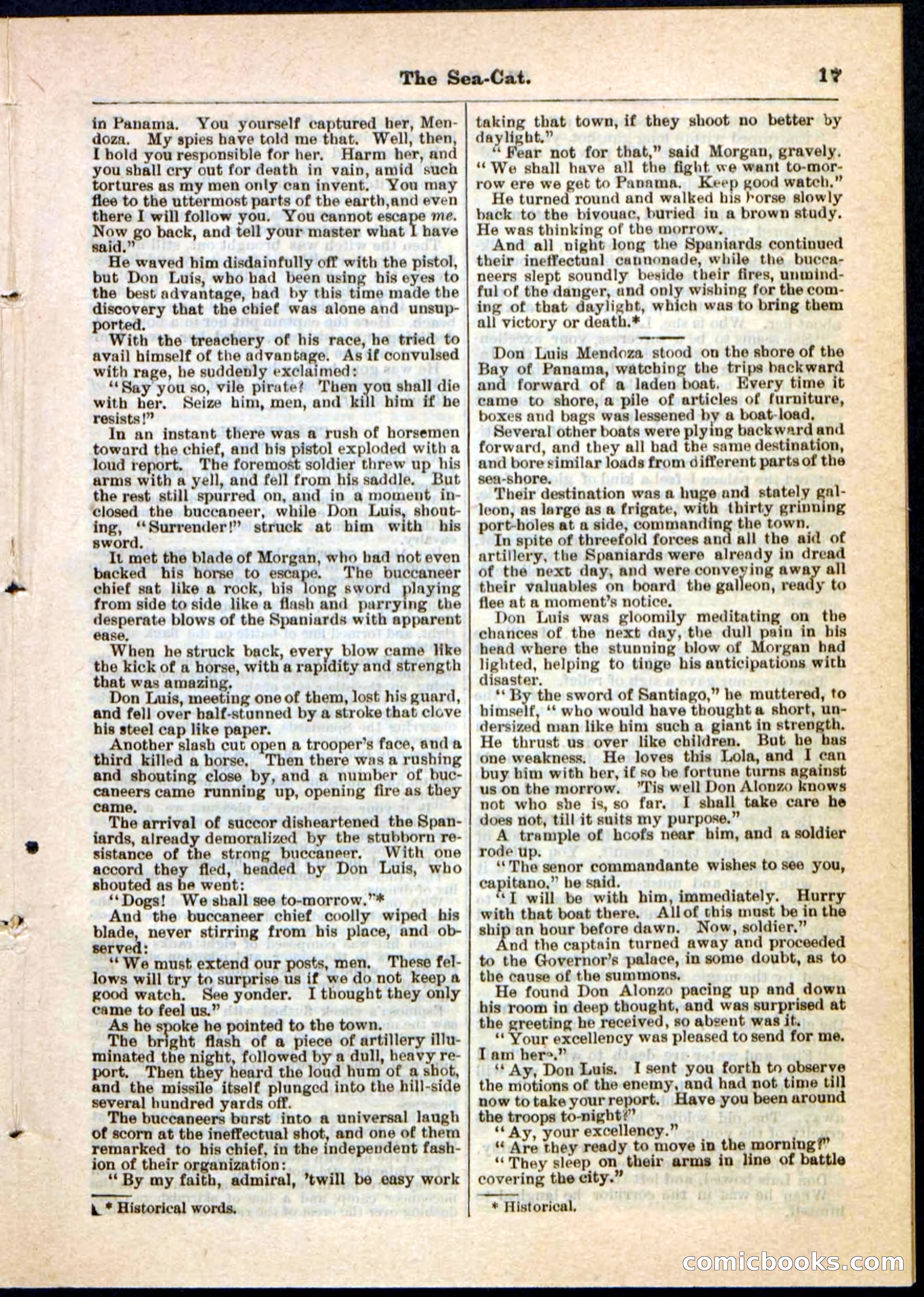 The Sea-Cat; or, The Witch of Darien — page 17 of 32