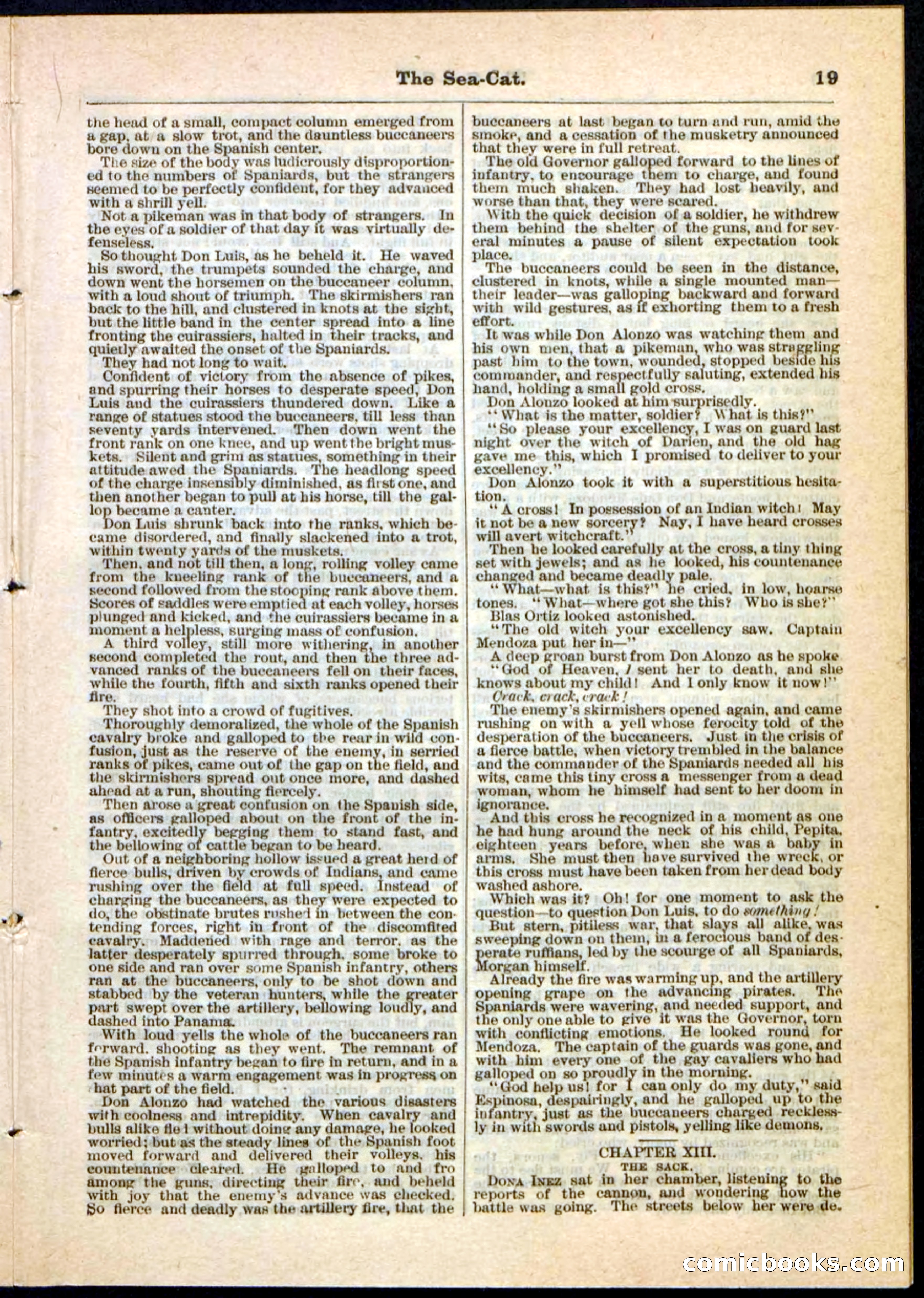 The Sea-Cat; or, The Witch of Darien — page 19 of 32
