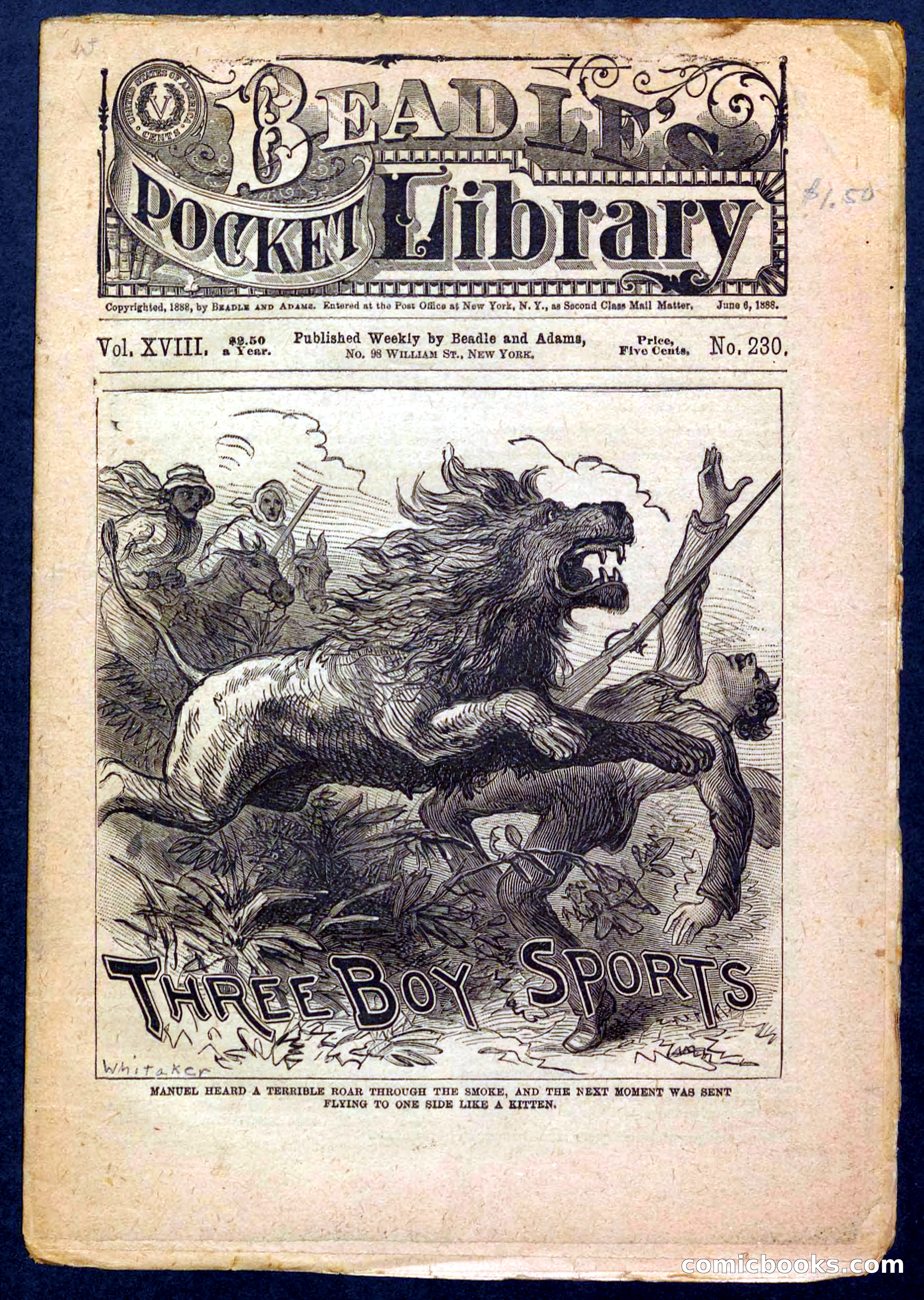 Beadle's Pocket Library No. 230