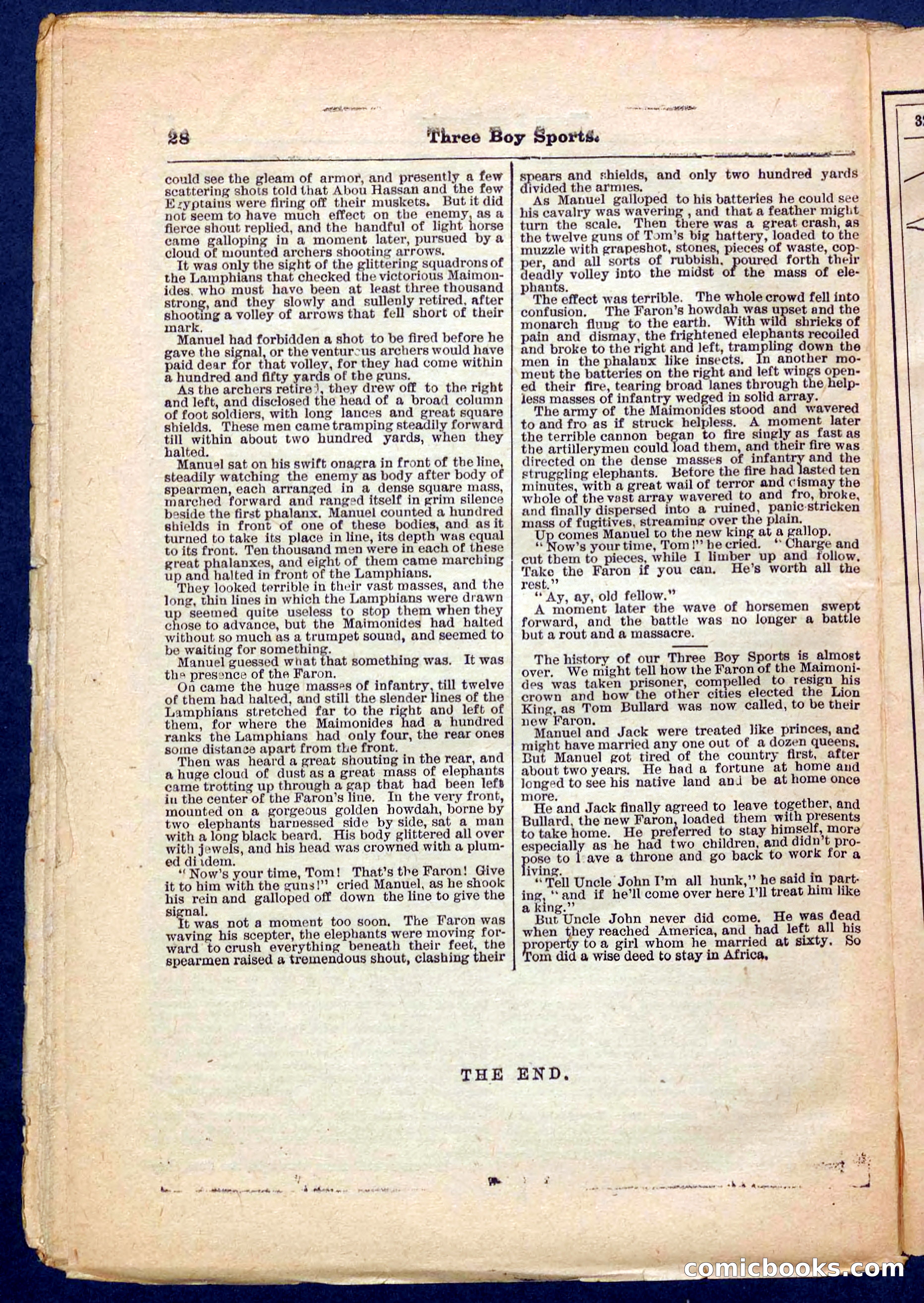 Beadle's Pocket Library No. 230 — page 28 of 32