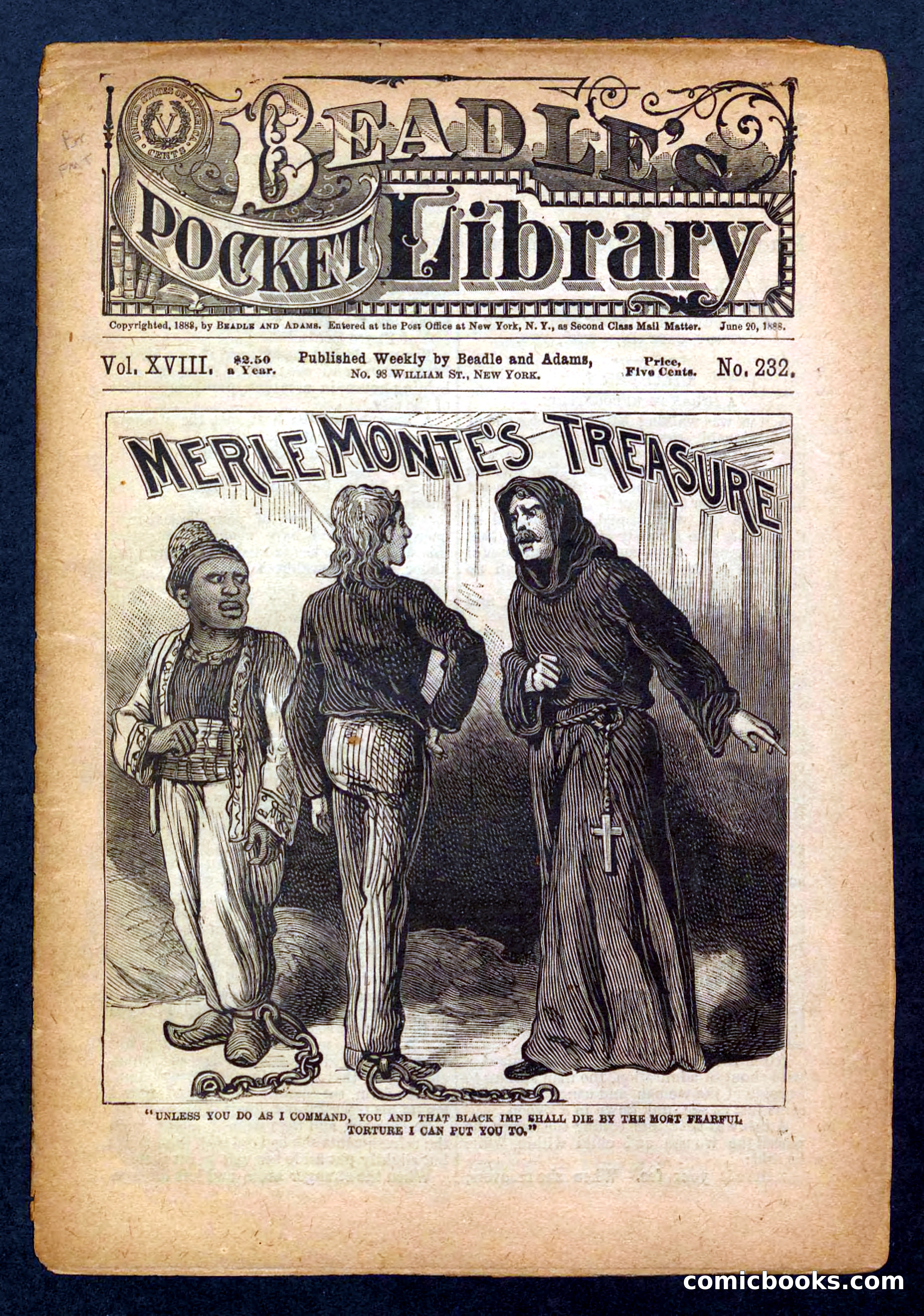 Beadle's Pocket Library No. 232