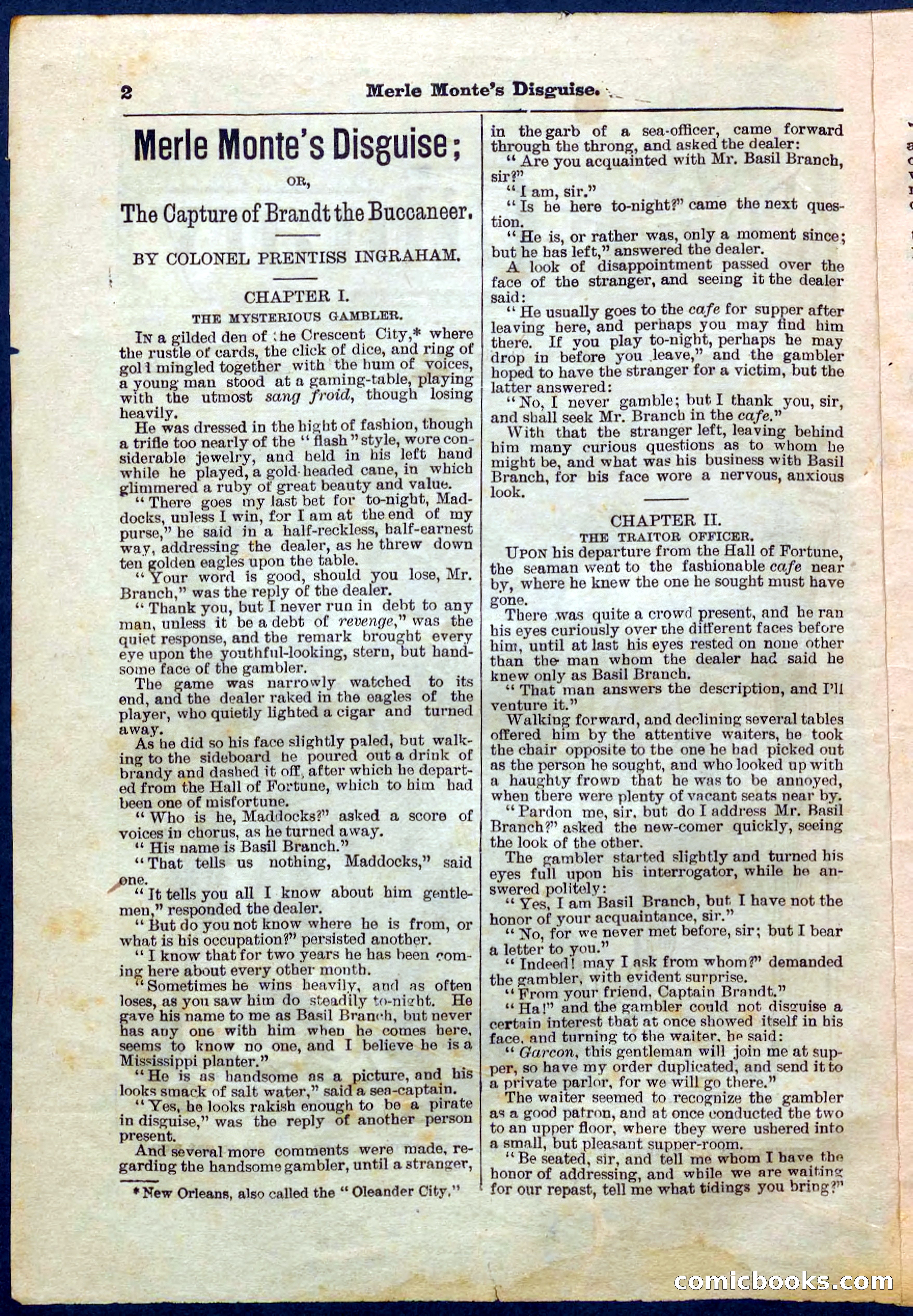 Beadle's Pocket Library No. 244 — page 2 of 32