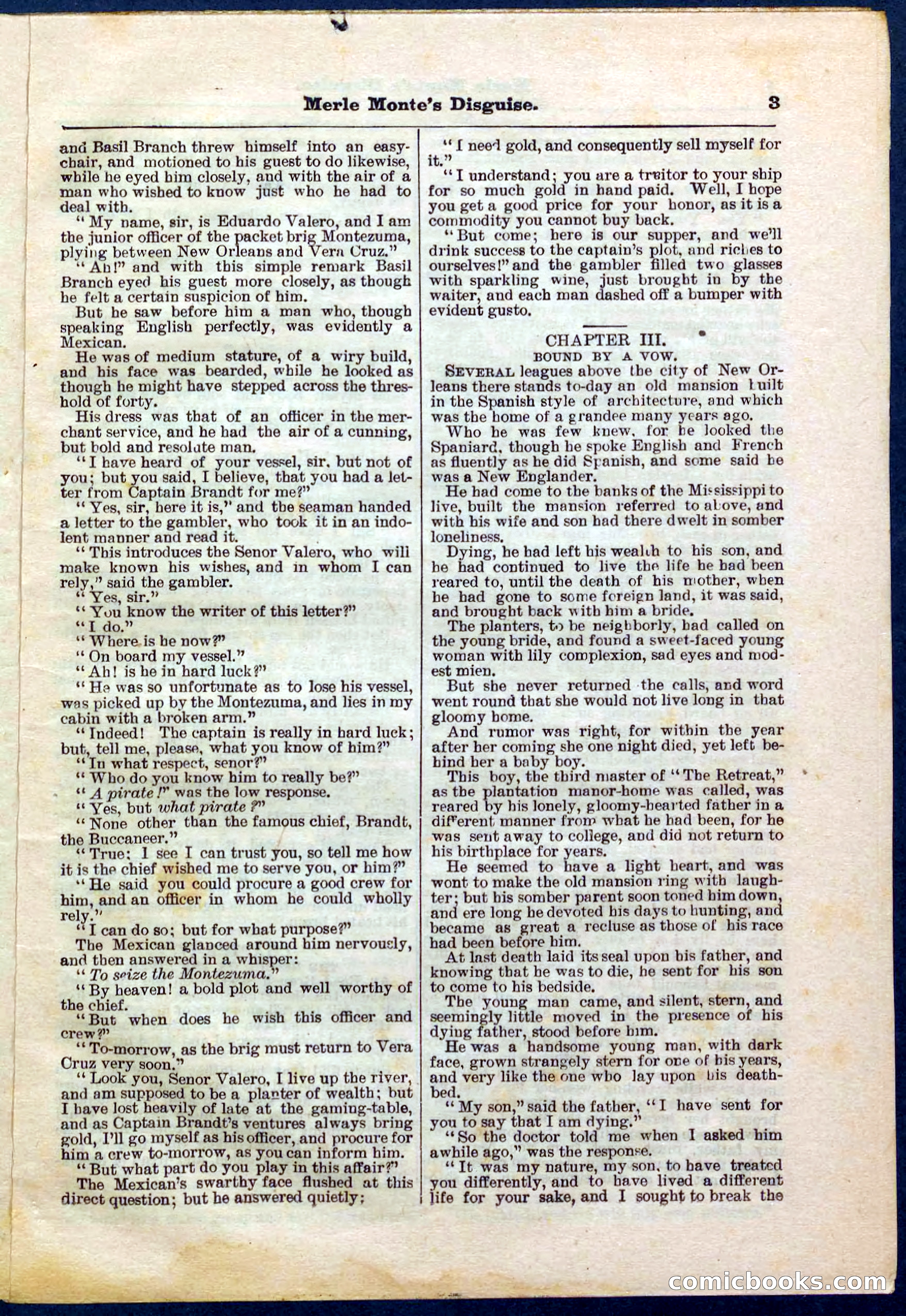 Beadle's Pocket Library No. 244 — page 3 of 32