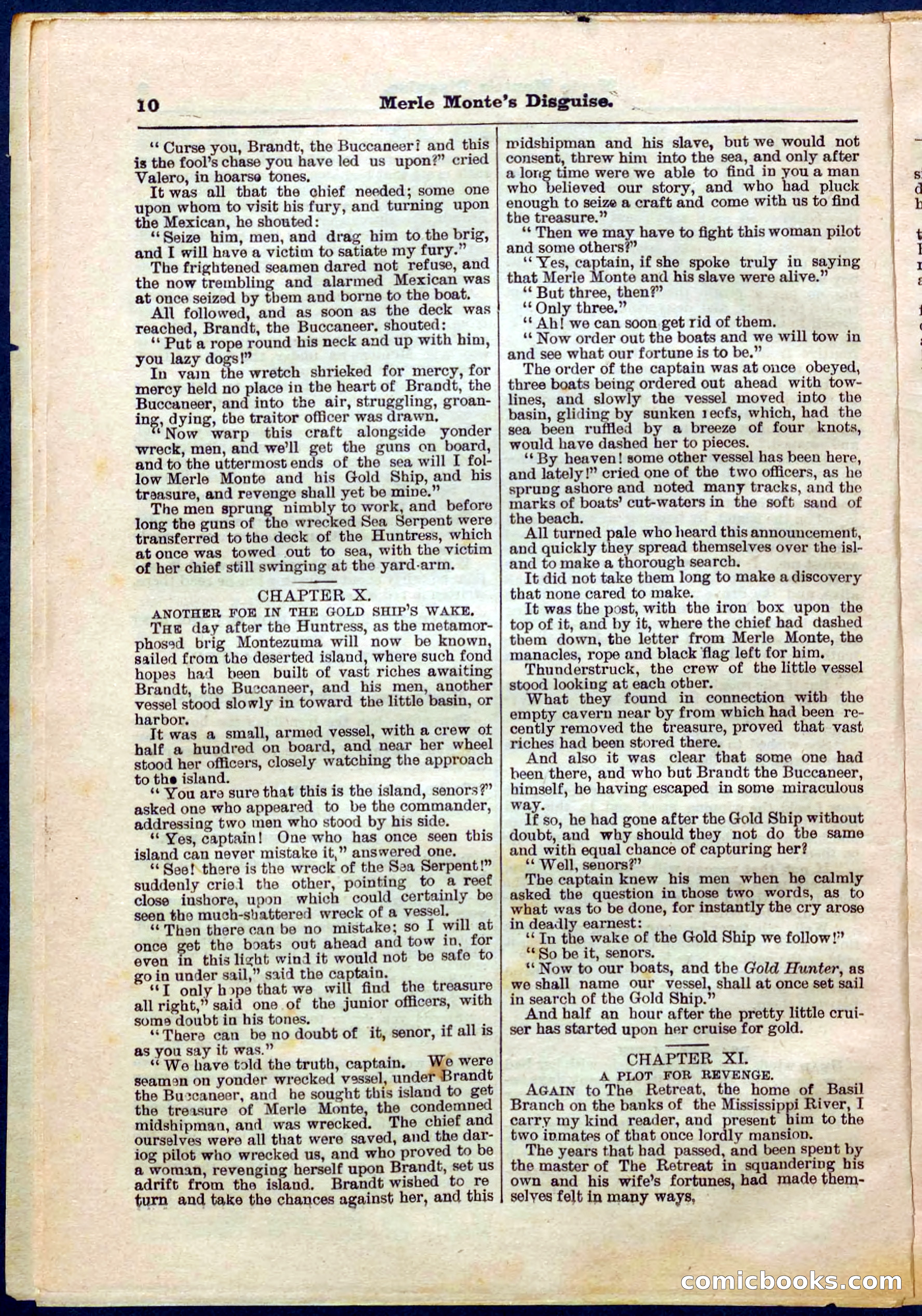 Beadle's Pocket Library No. 244 — page 10 of 32