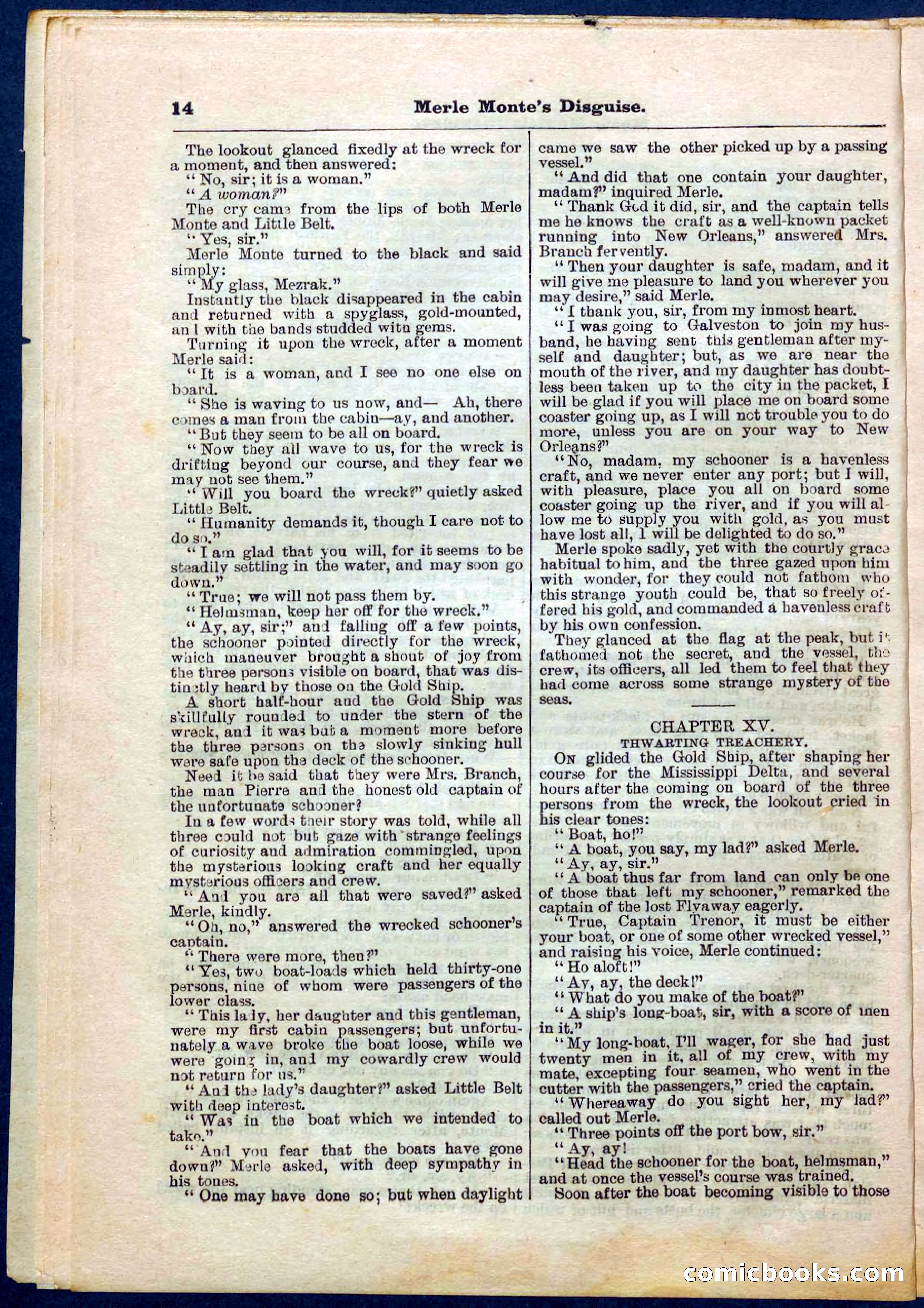 Beadle's Pocket Library No. 244 — page 14 of 32