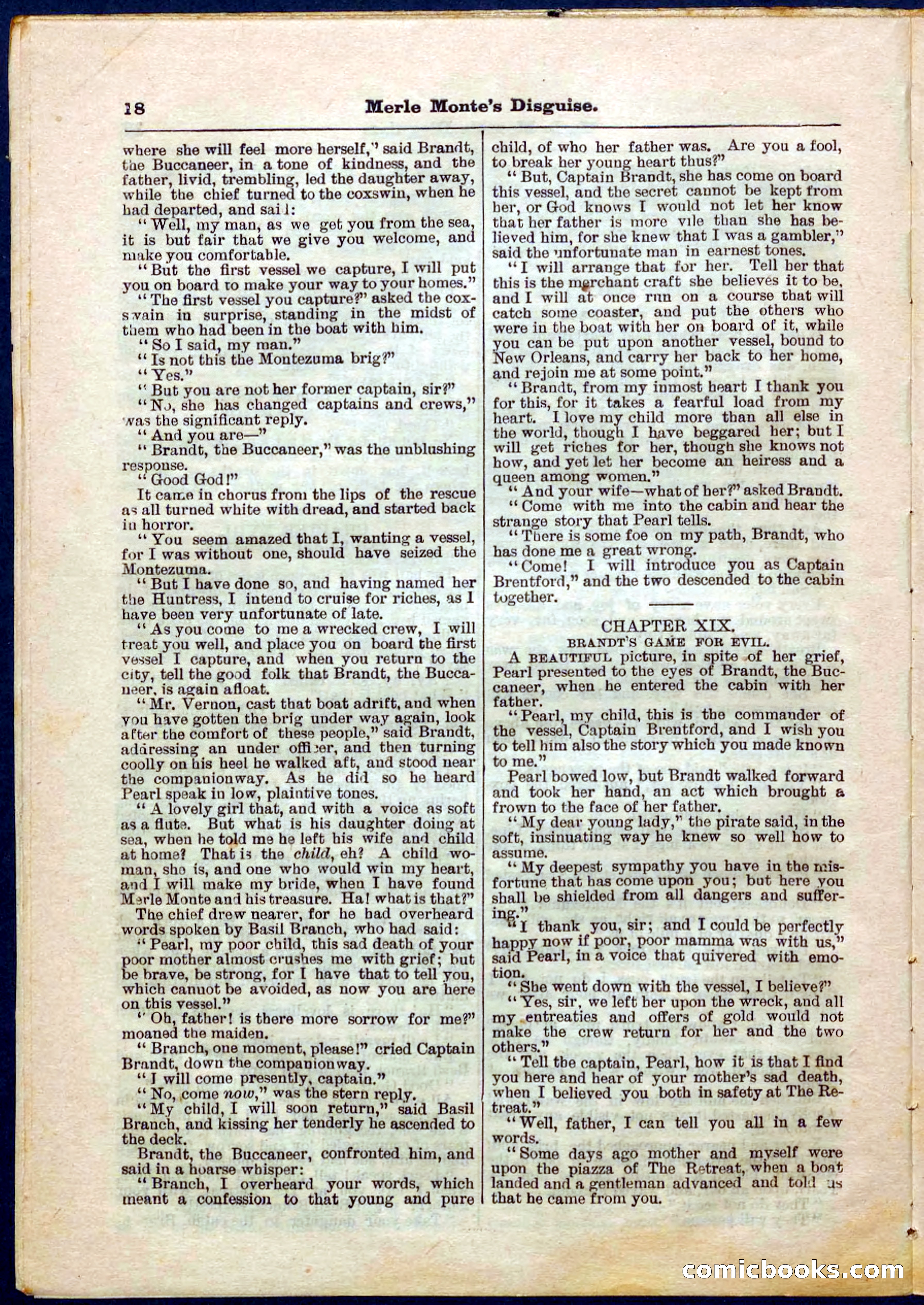 Beadle's Pocket Library No. 244 — page 18 of 32