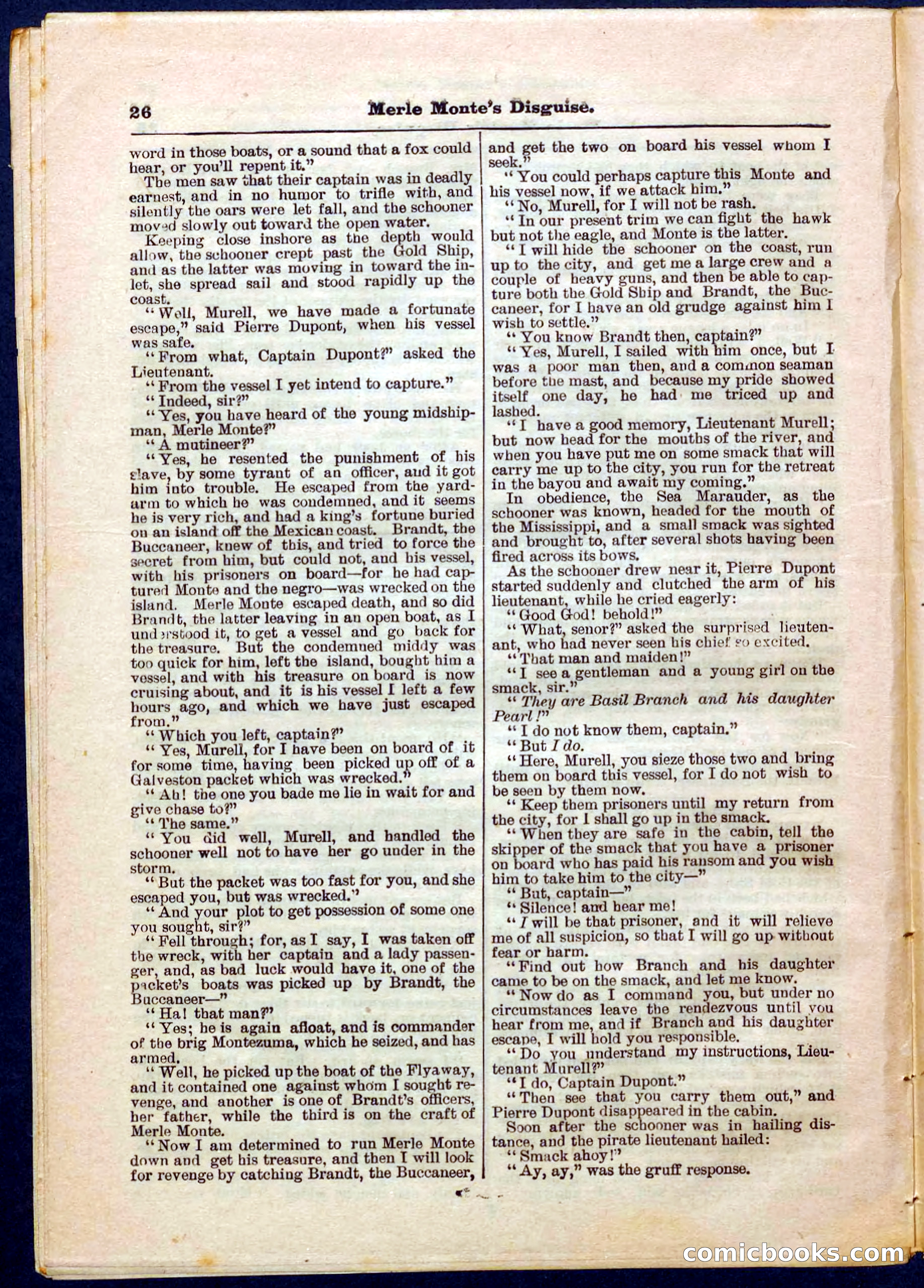Beadle's Pocket Library No. 244 — page 26 of 32