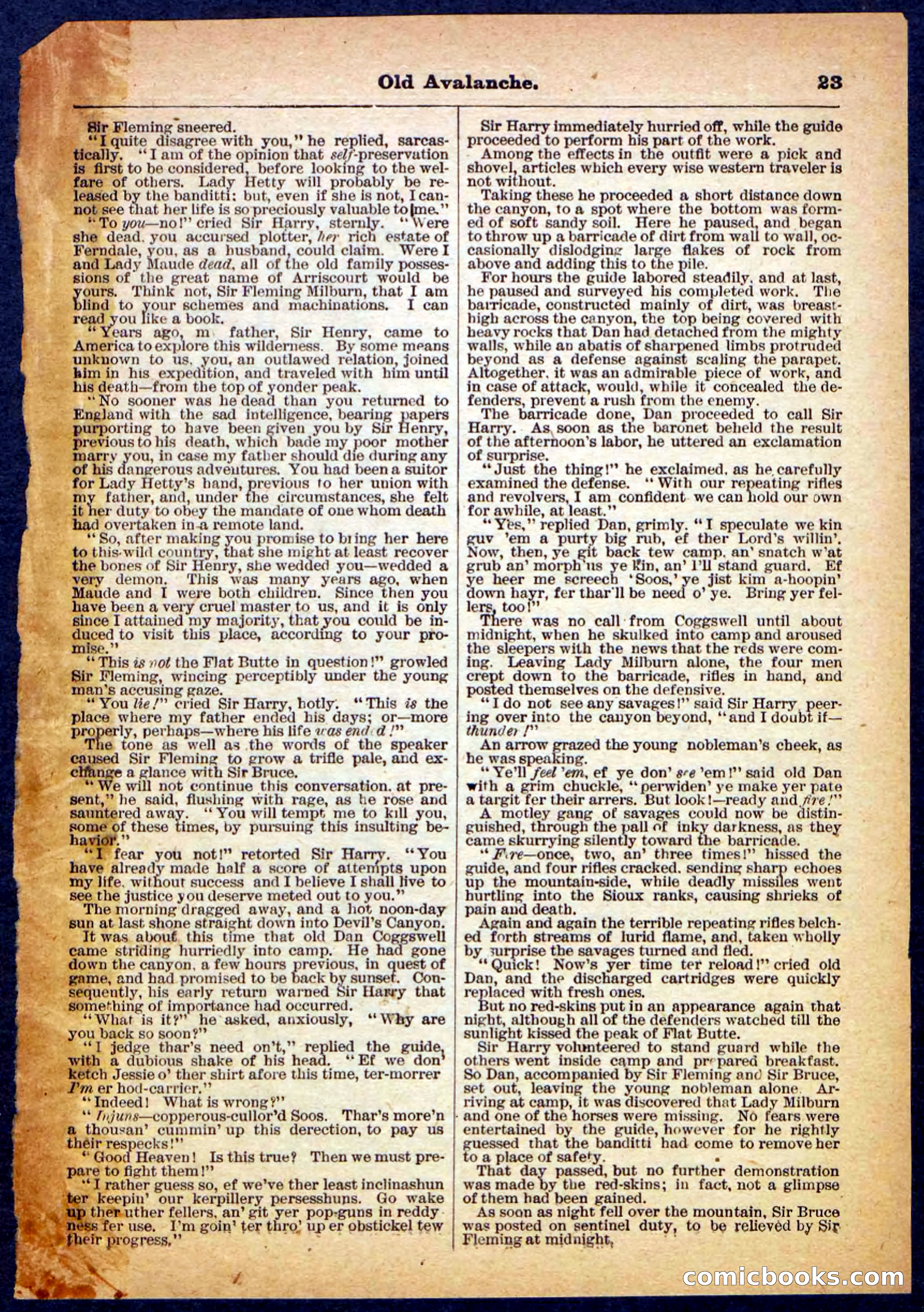Beadle's Pocket Library, No. 26 — page 23 of 32