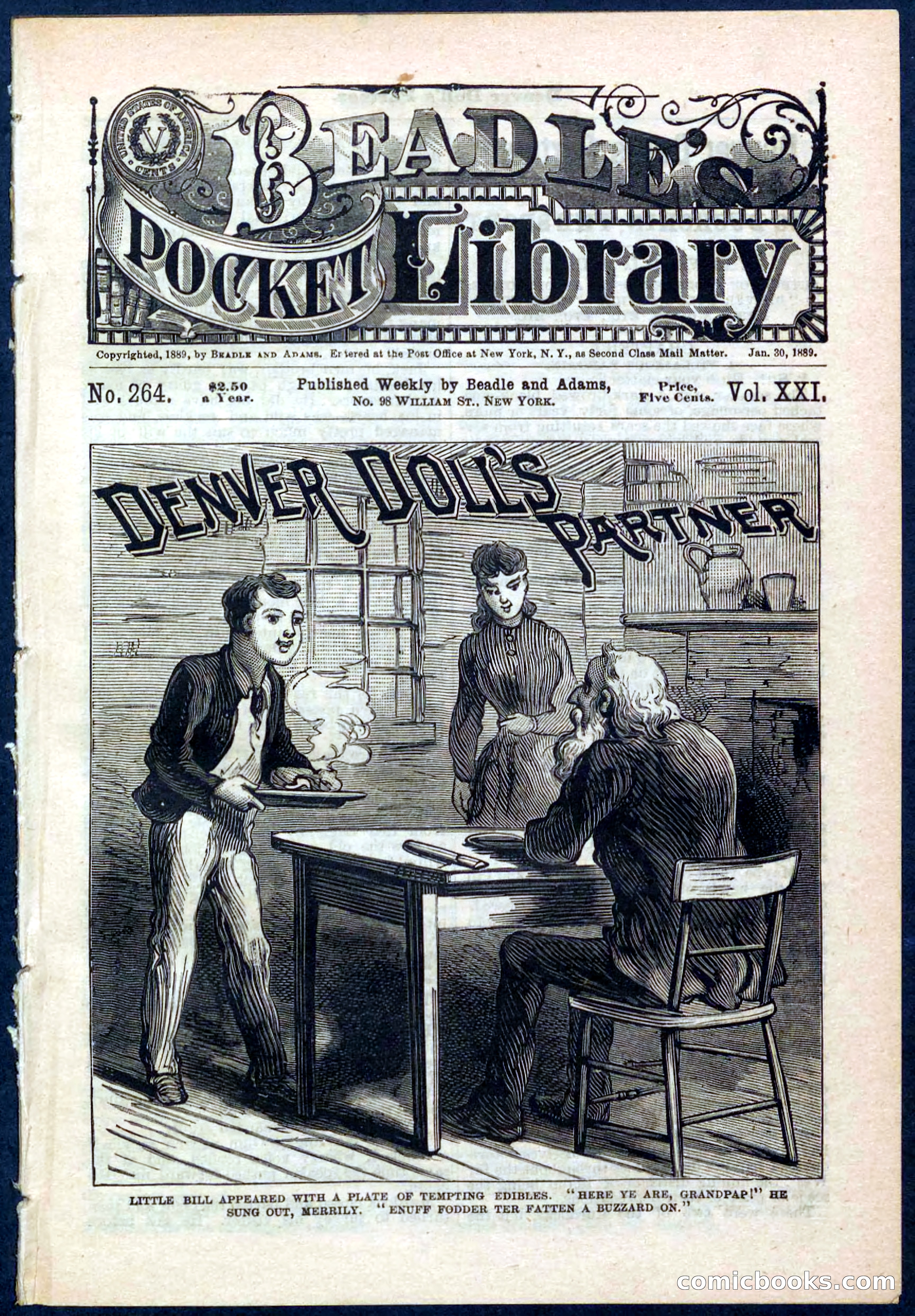 Beadle's Pocket Library No. 264