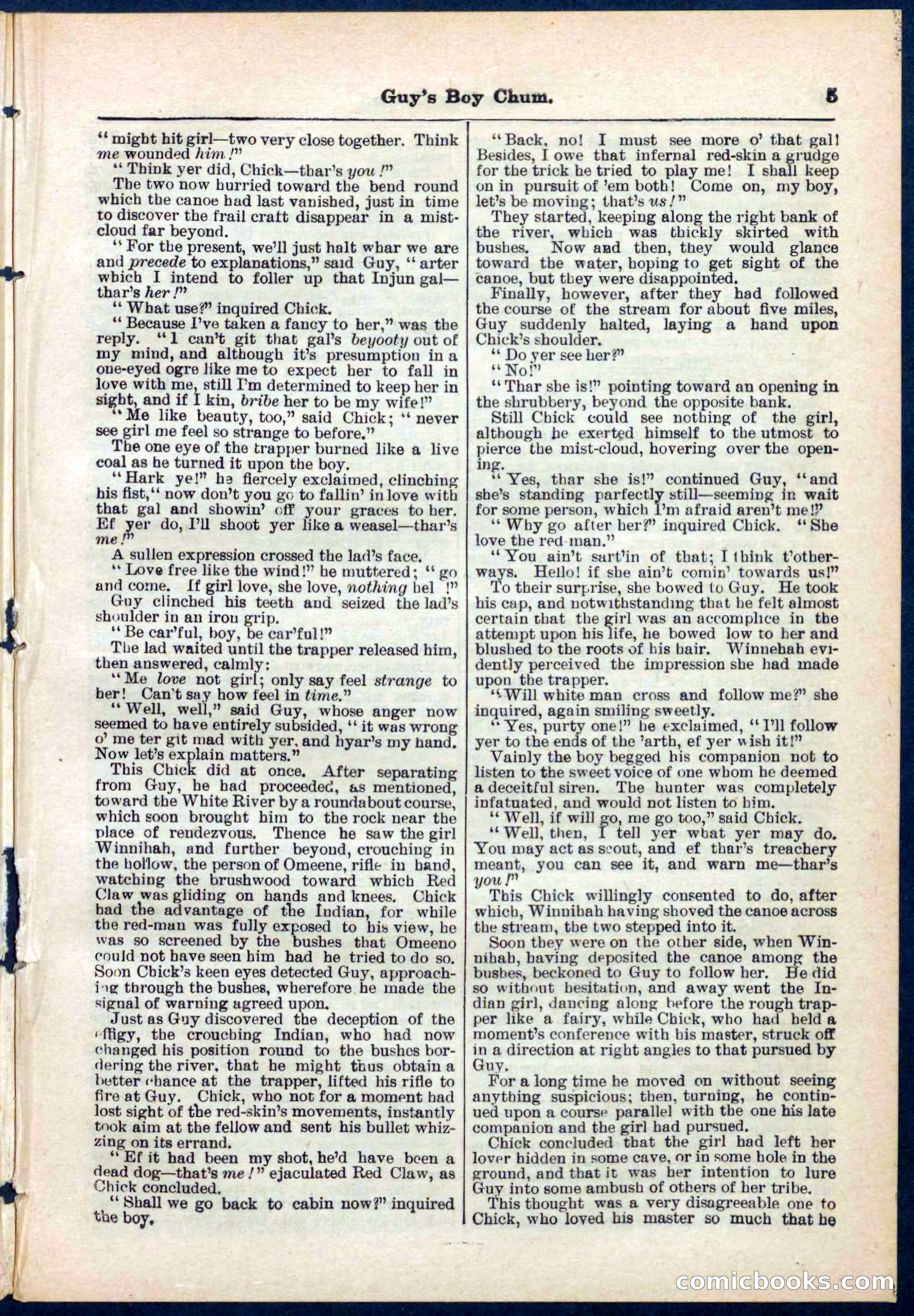 Beadle's Pocket Library No. 266 — page 5 of 32