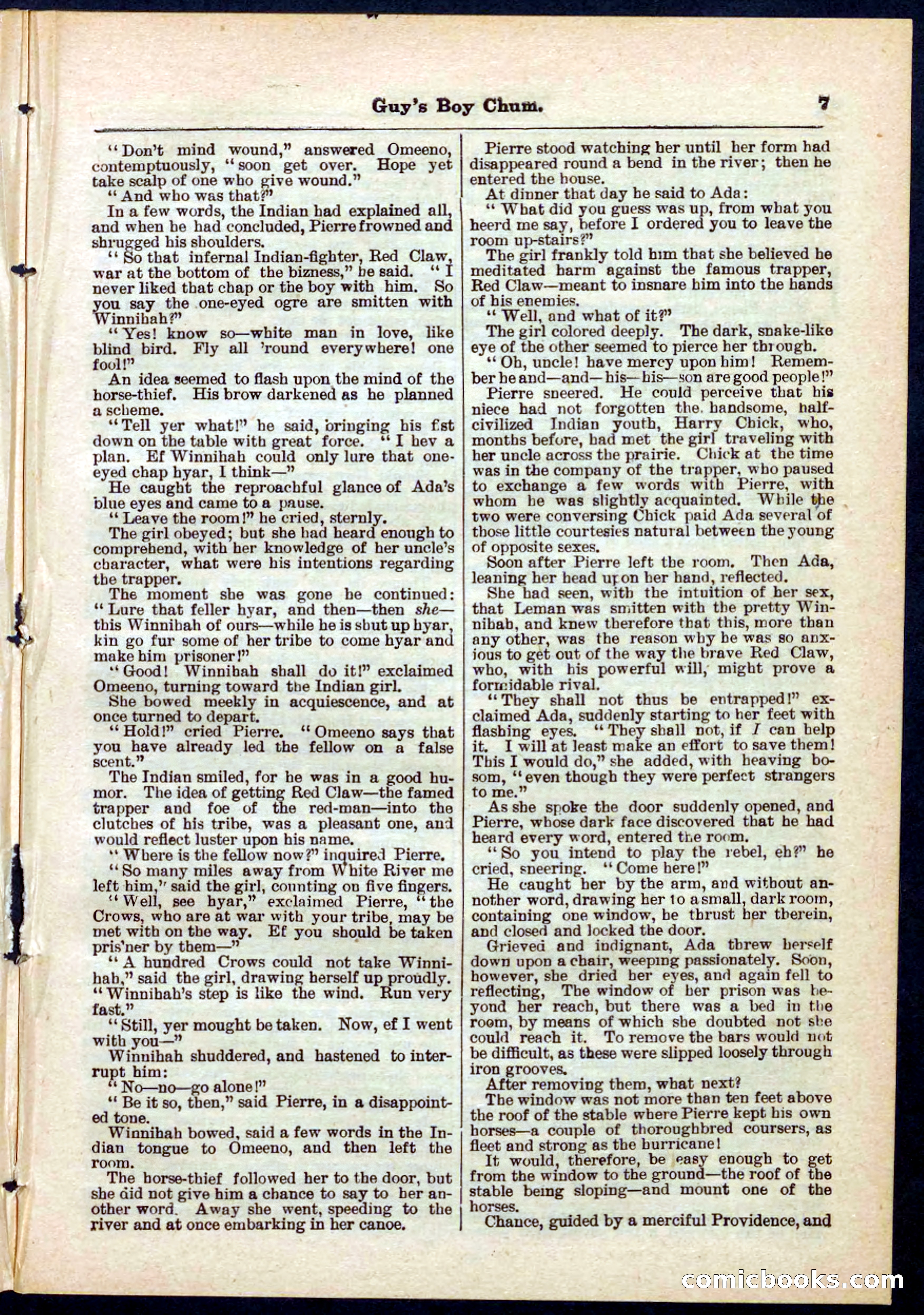 Beadle's Pocket Library No. 266 — page 7 of 32