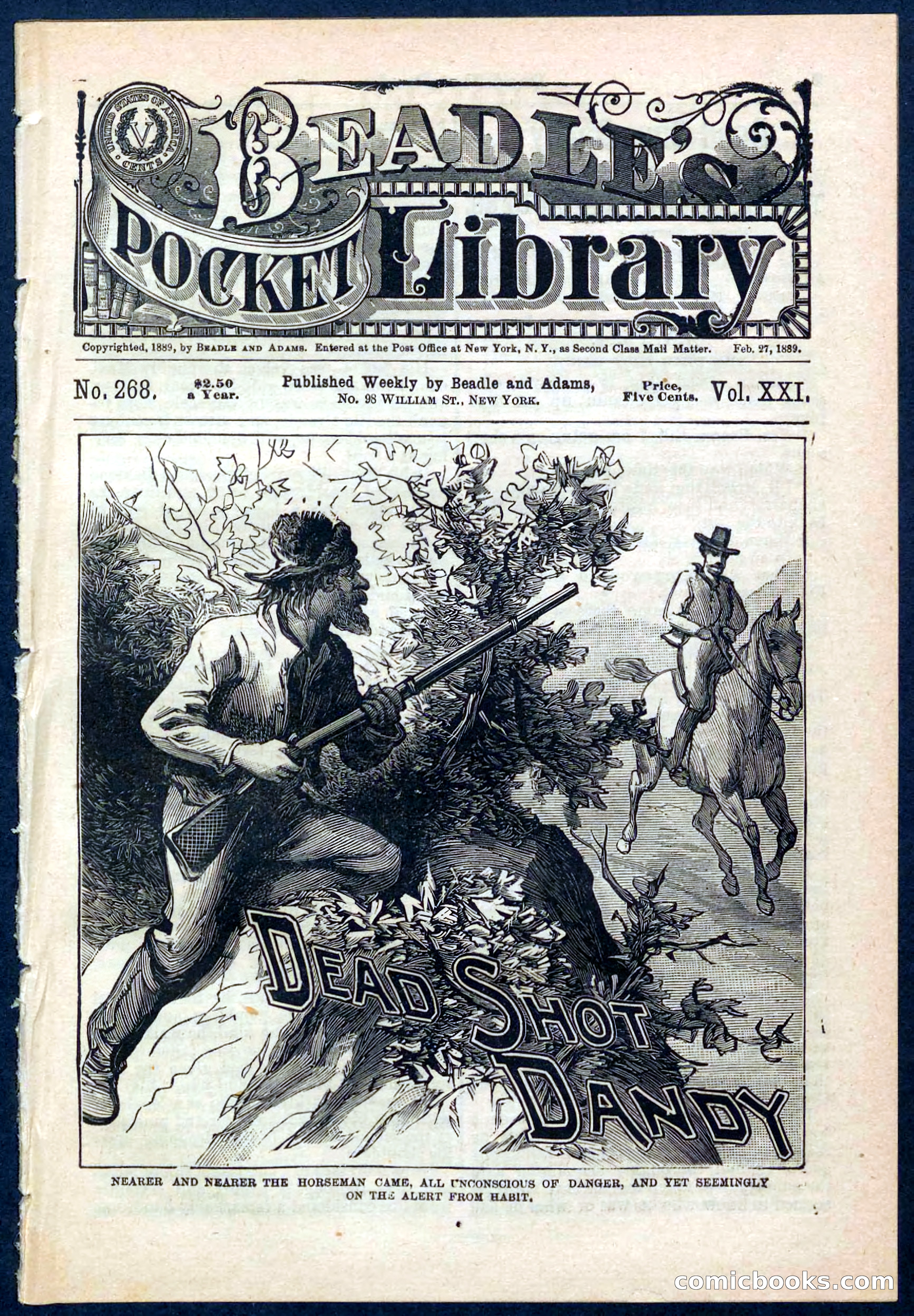 Beadle's Pocket Library No. 268