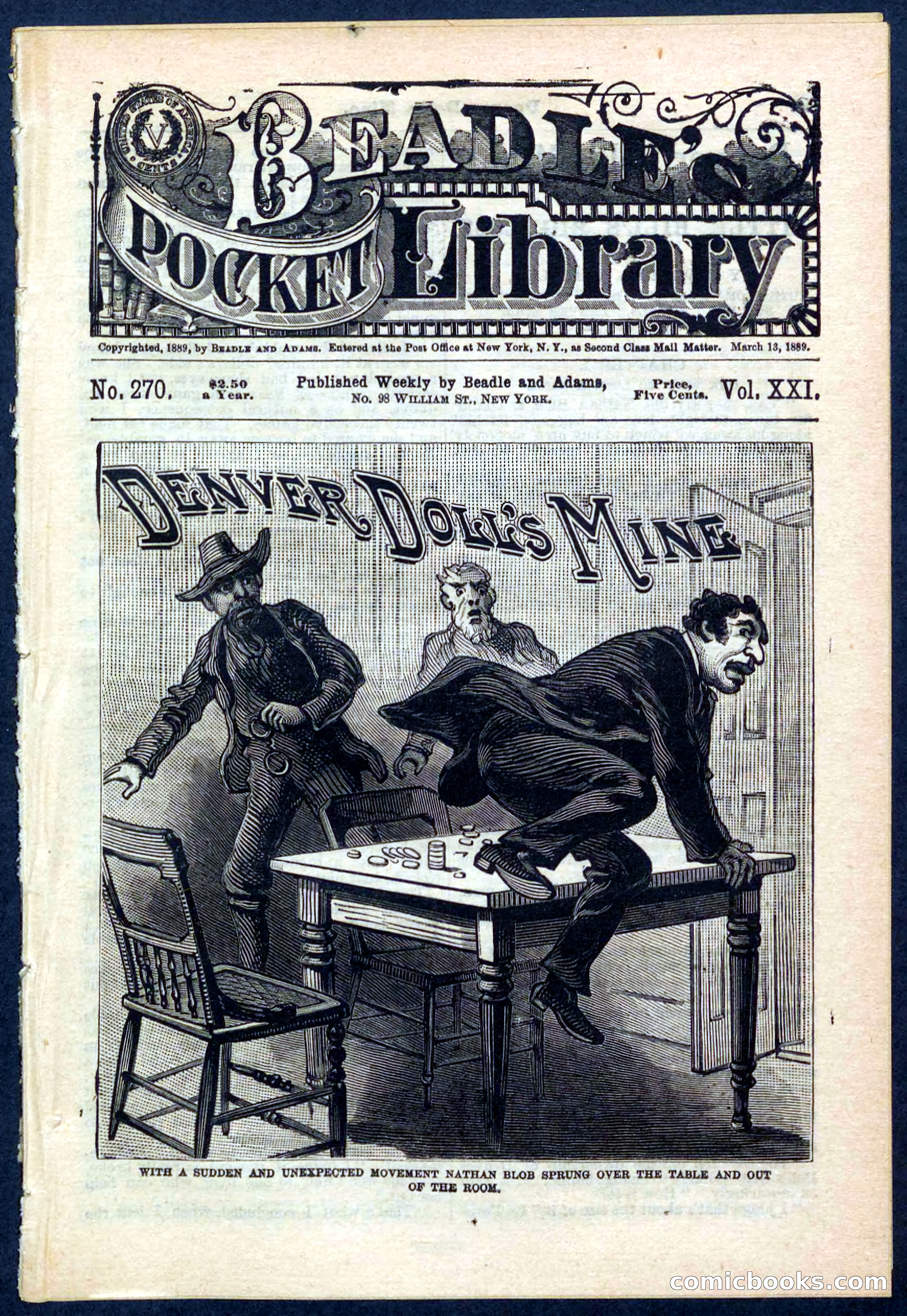 Beadle's Pocket Library No. 270