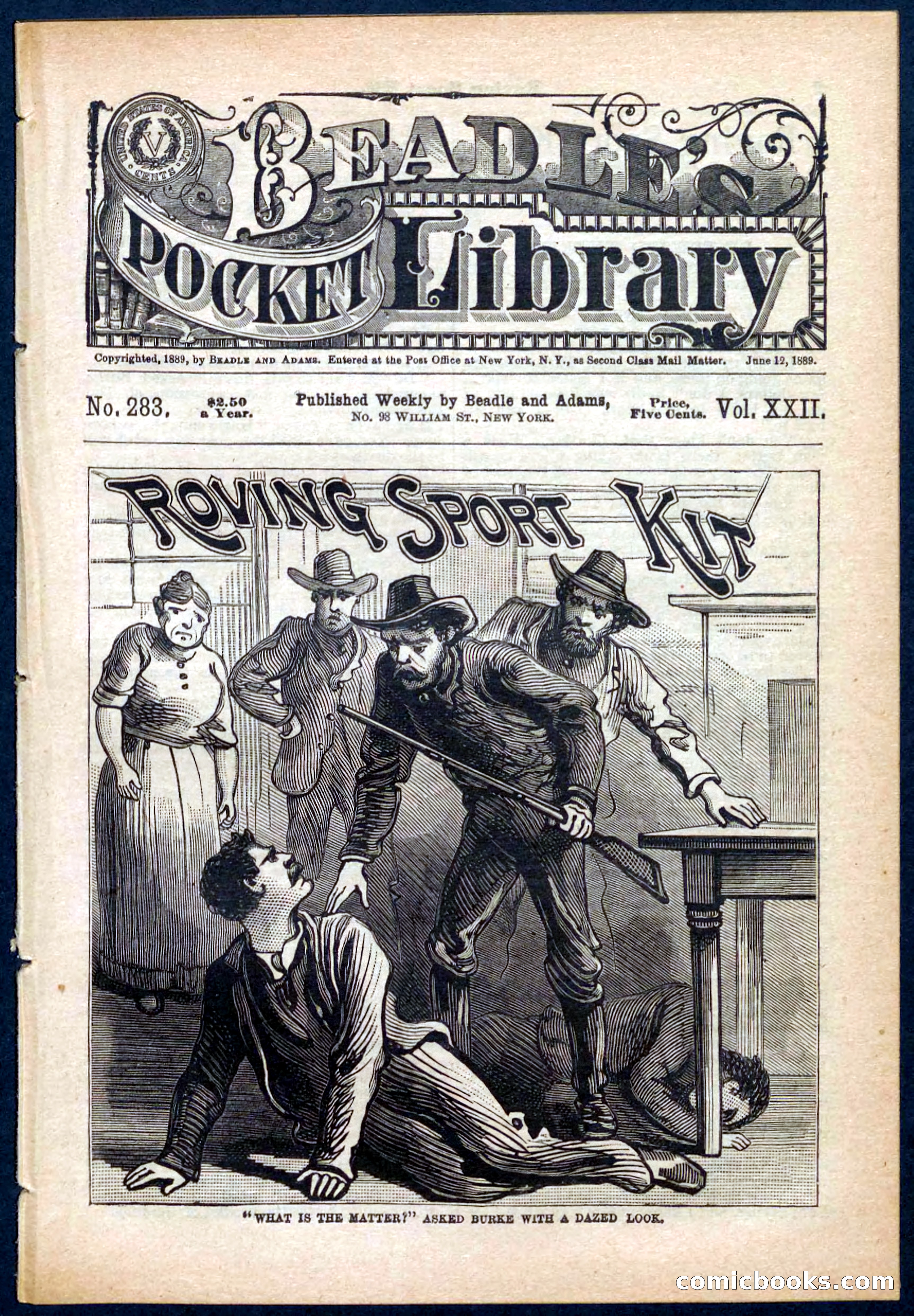 Beadle's Pocket Library No. 283