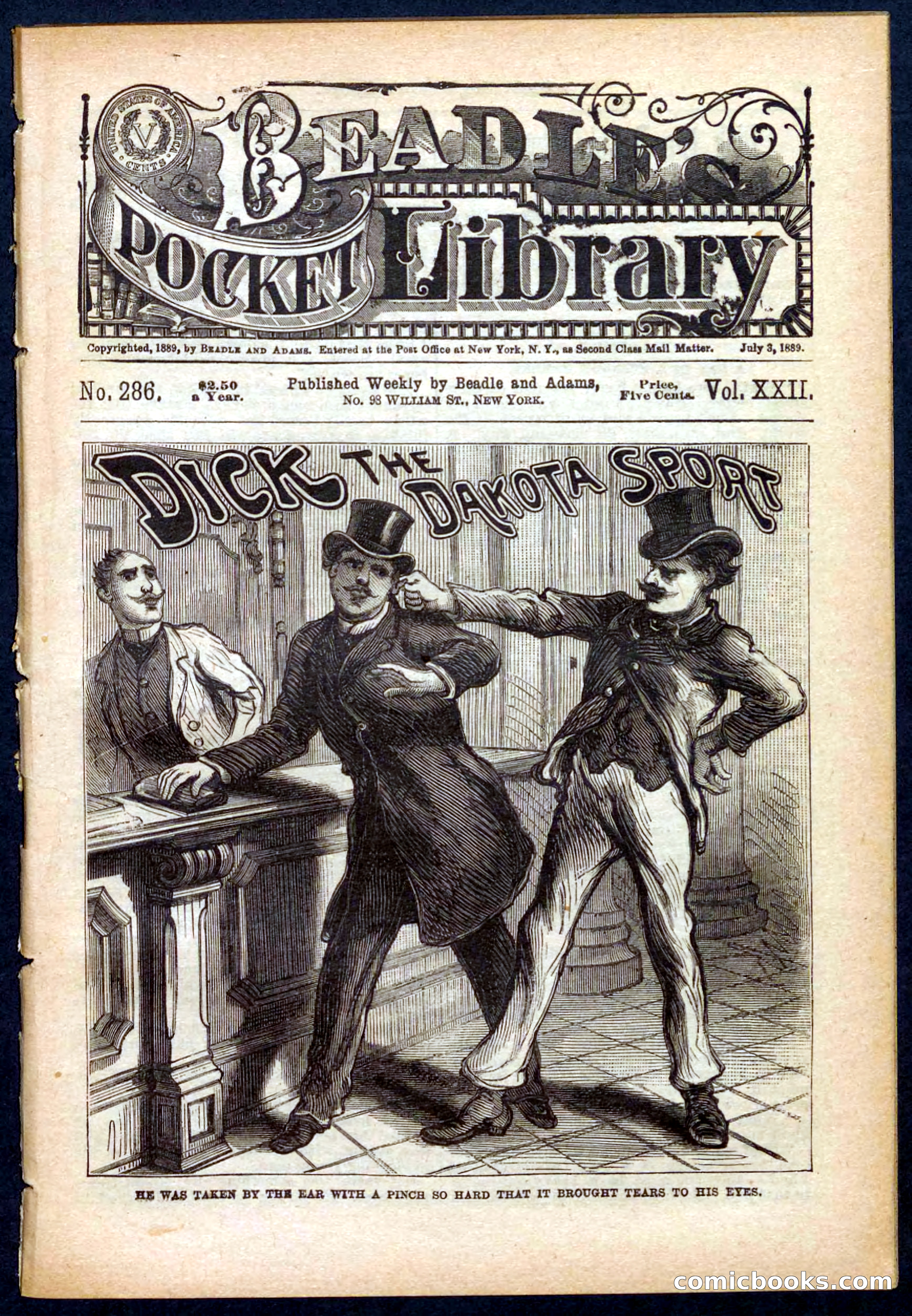 Beadle's Pocket Library No. 286